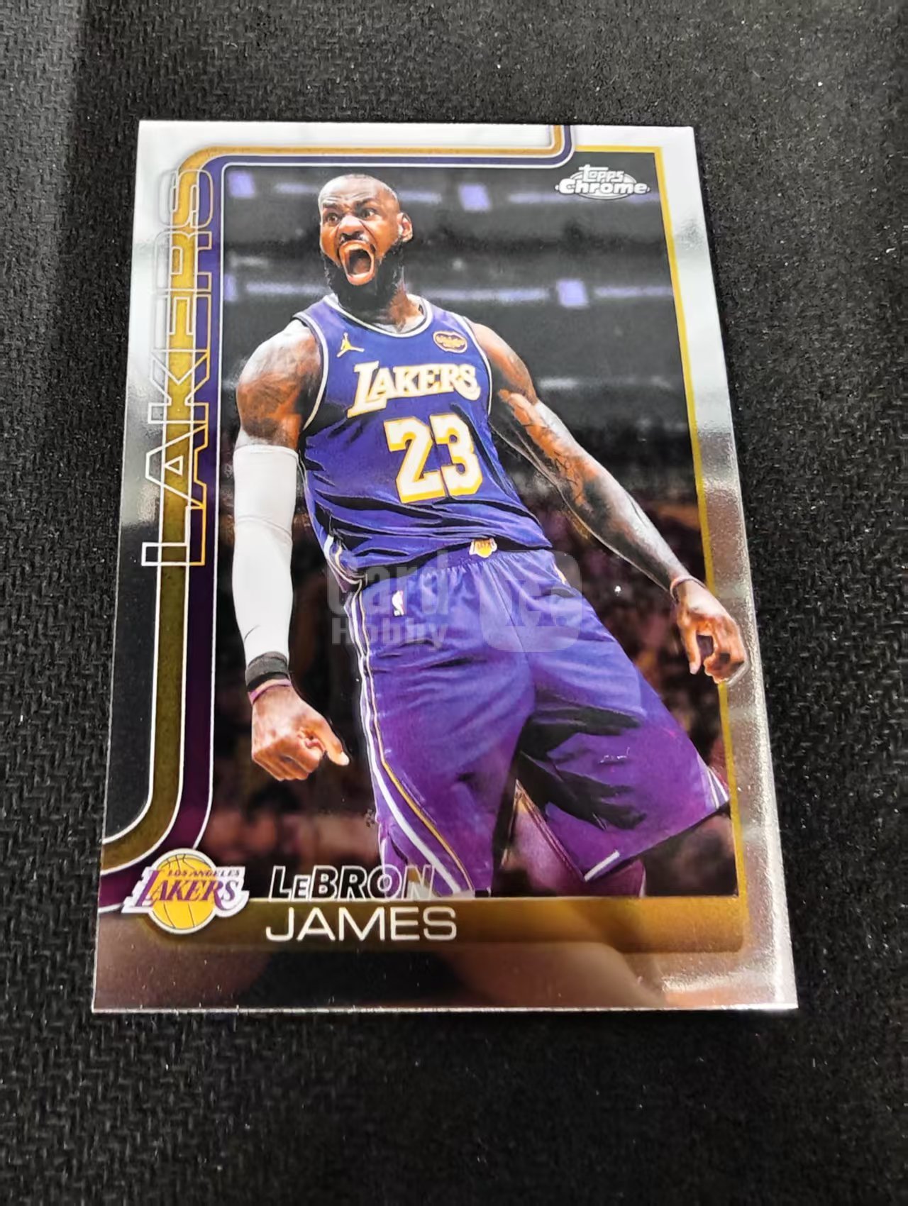 2026 Topps Chrome Update LeBron James 湖人 勒布朗 詹姆斯 老詹 小皇帝 TCU 划痕 边角瑕疵 #1