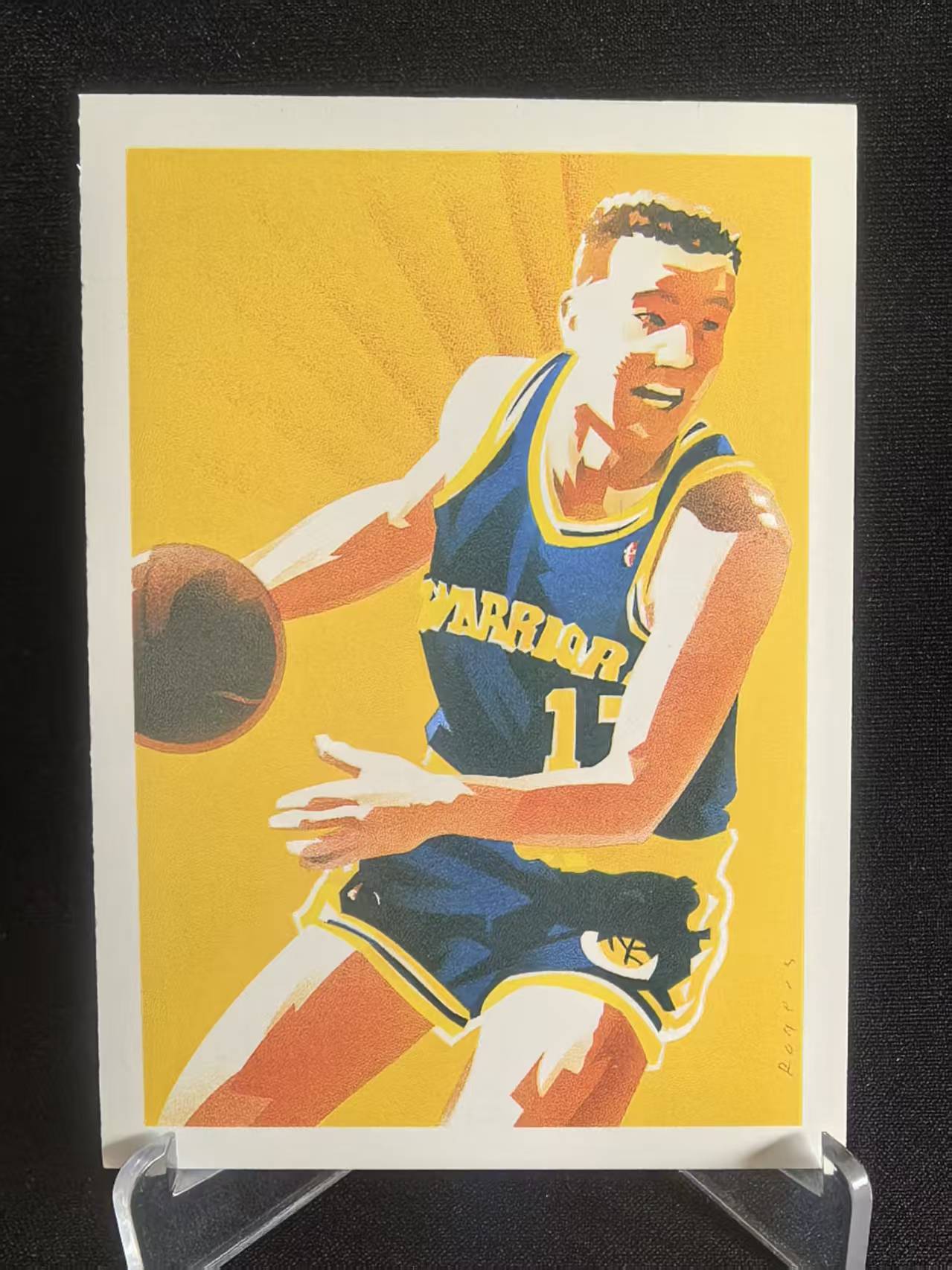 1990 NBA NBA Hoops Chris Mullin 【球志潮玩】克里斯·穆林 NBA WARRIORS 金州勇士 卡品如图