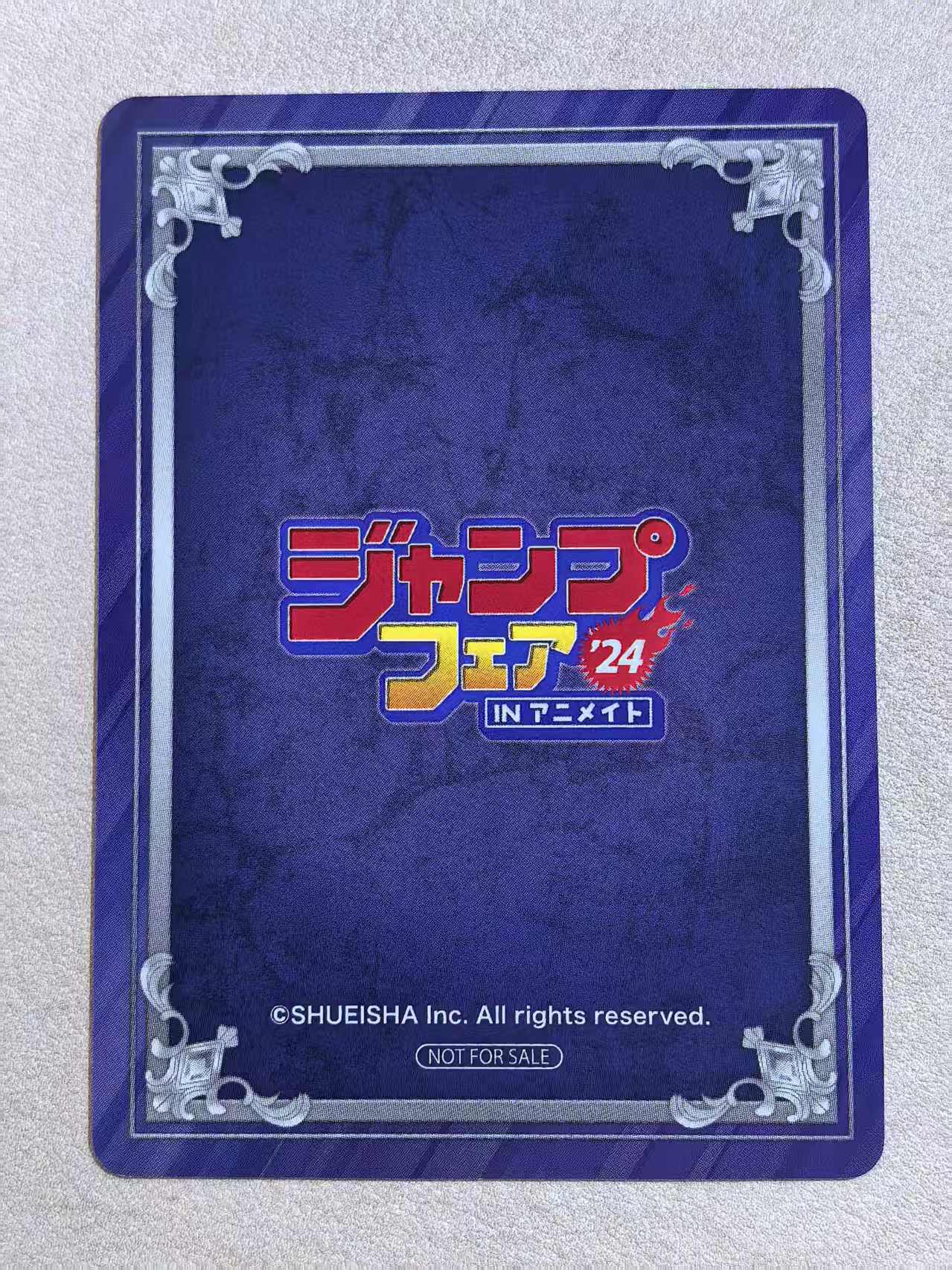 Jump Fair 2024 in Animate 安利美特书店 集英社漫画 活动限定特典卡《战奏教室》空もずく・十森ひごろ创作 默认微瑕 卡品如图
