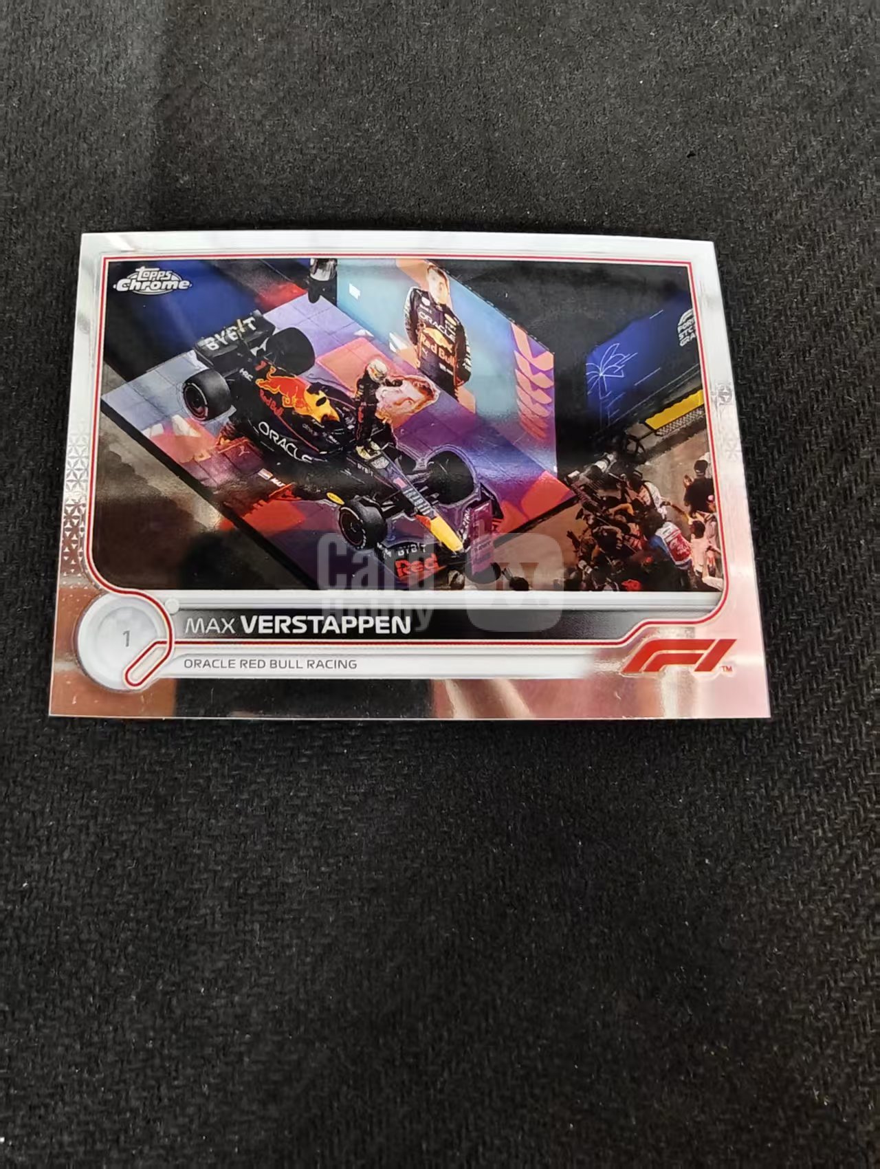 2022 Topps Chrome F1 Max Verstappen 维斯塔潘 红牛 划痕 边角瑕疵 #3