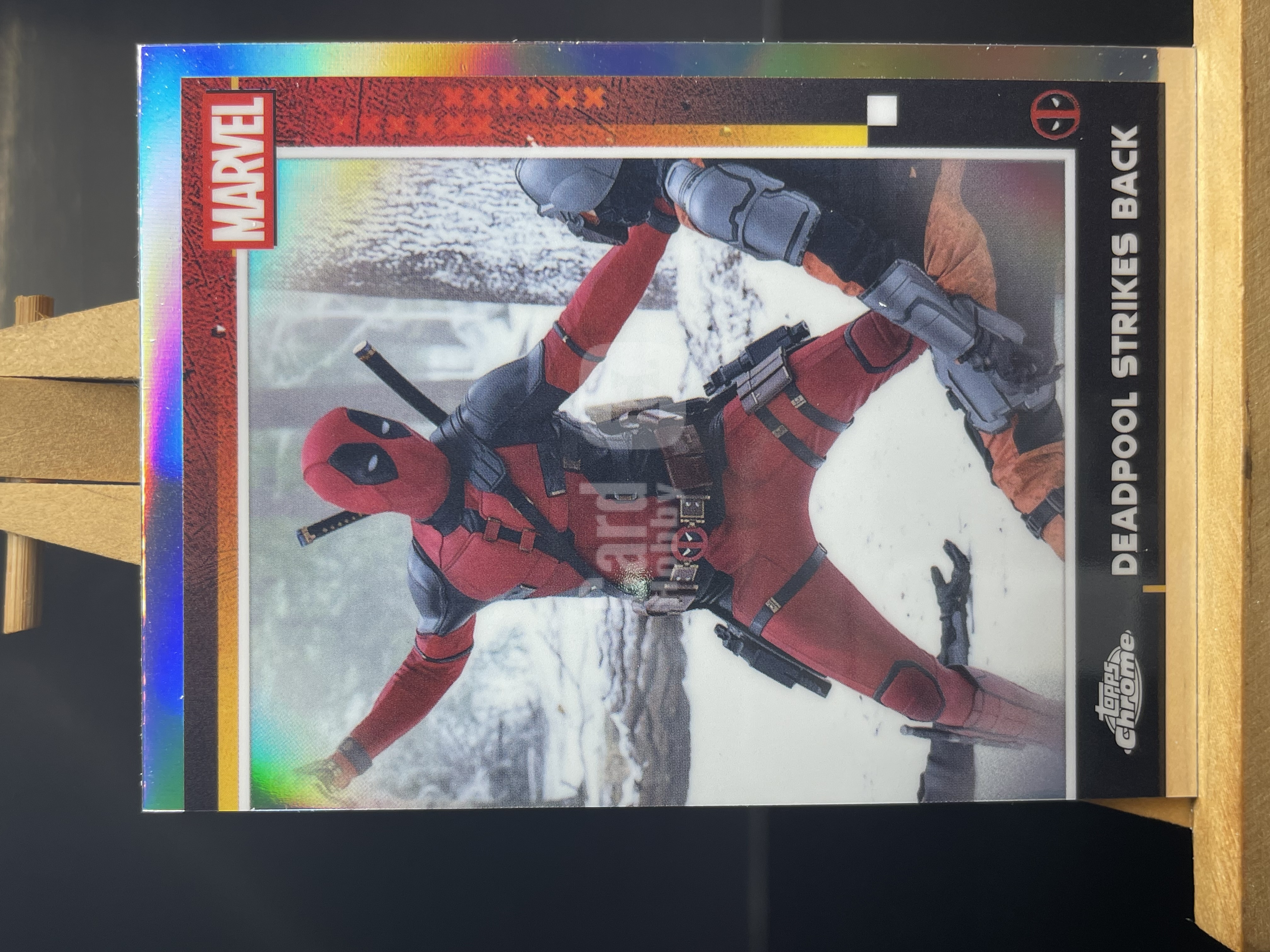 (A7) 2025 TOPPS 折射 漫威 死侍与金刚狼 死侍 近期大热球星 收藏凑套必备 卡品如图 !!!