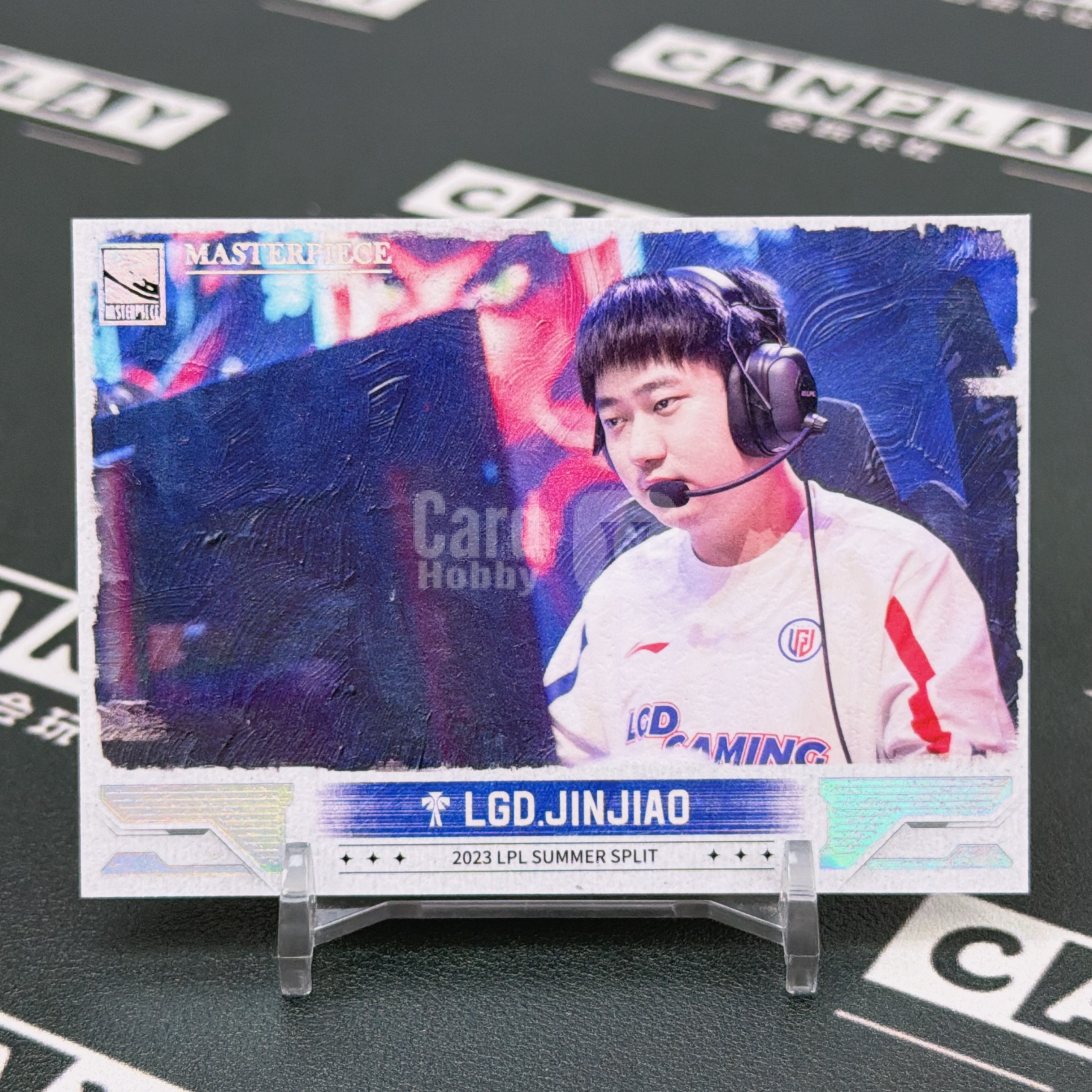 2024 Buffun LPL Jinjiao 【会玩卡社不累计】英雄联盟 LPL选手卡 杰作 LGD  Jinjiao 1/1编 OFO 赛事现场卡 卡品如图 细节可私 HW0069
