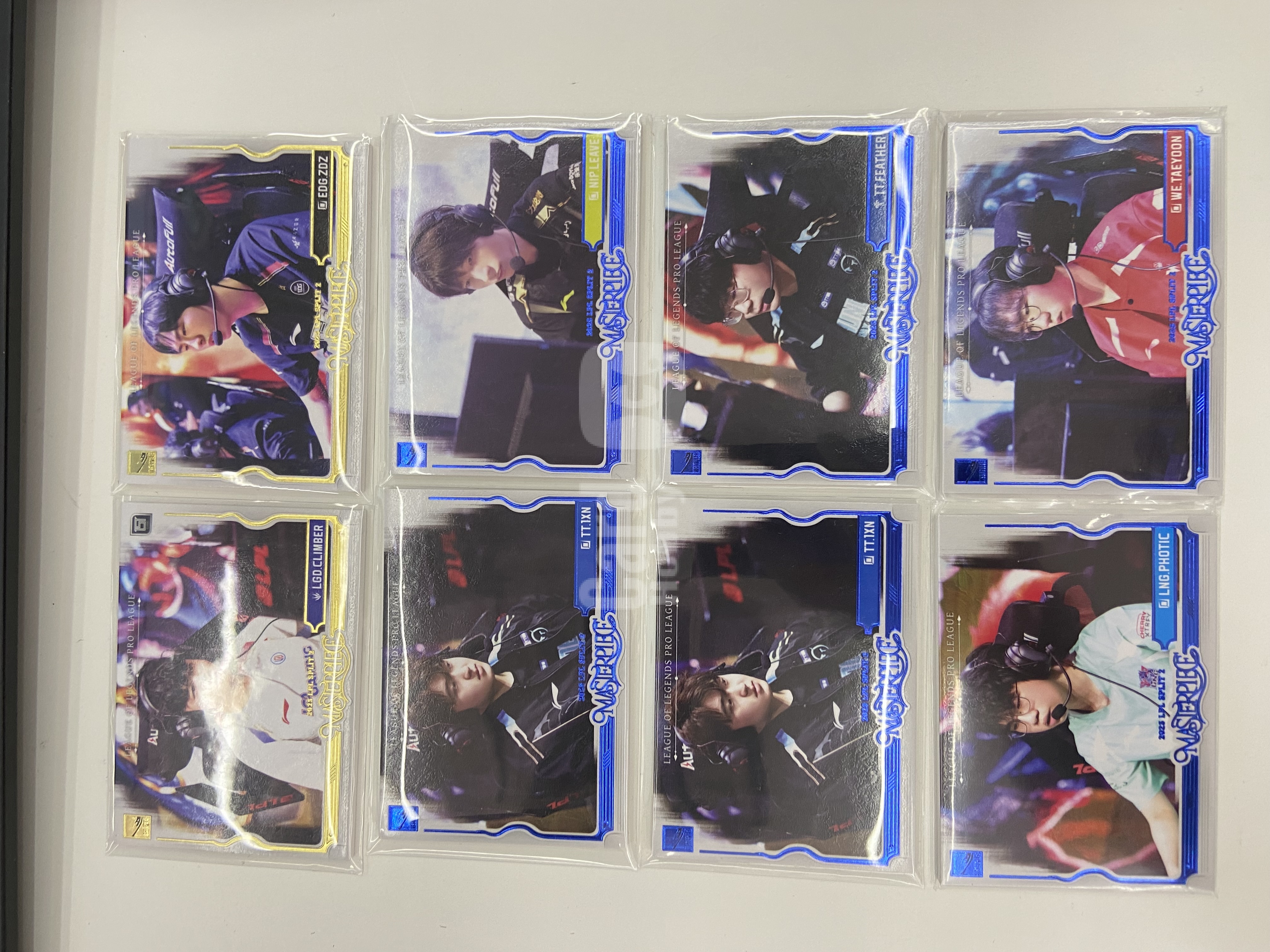 2025 Buffun LPL 现场卡 TT EDG WE NIP 不凡玩品 英雄联盟 杰作 乐哥