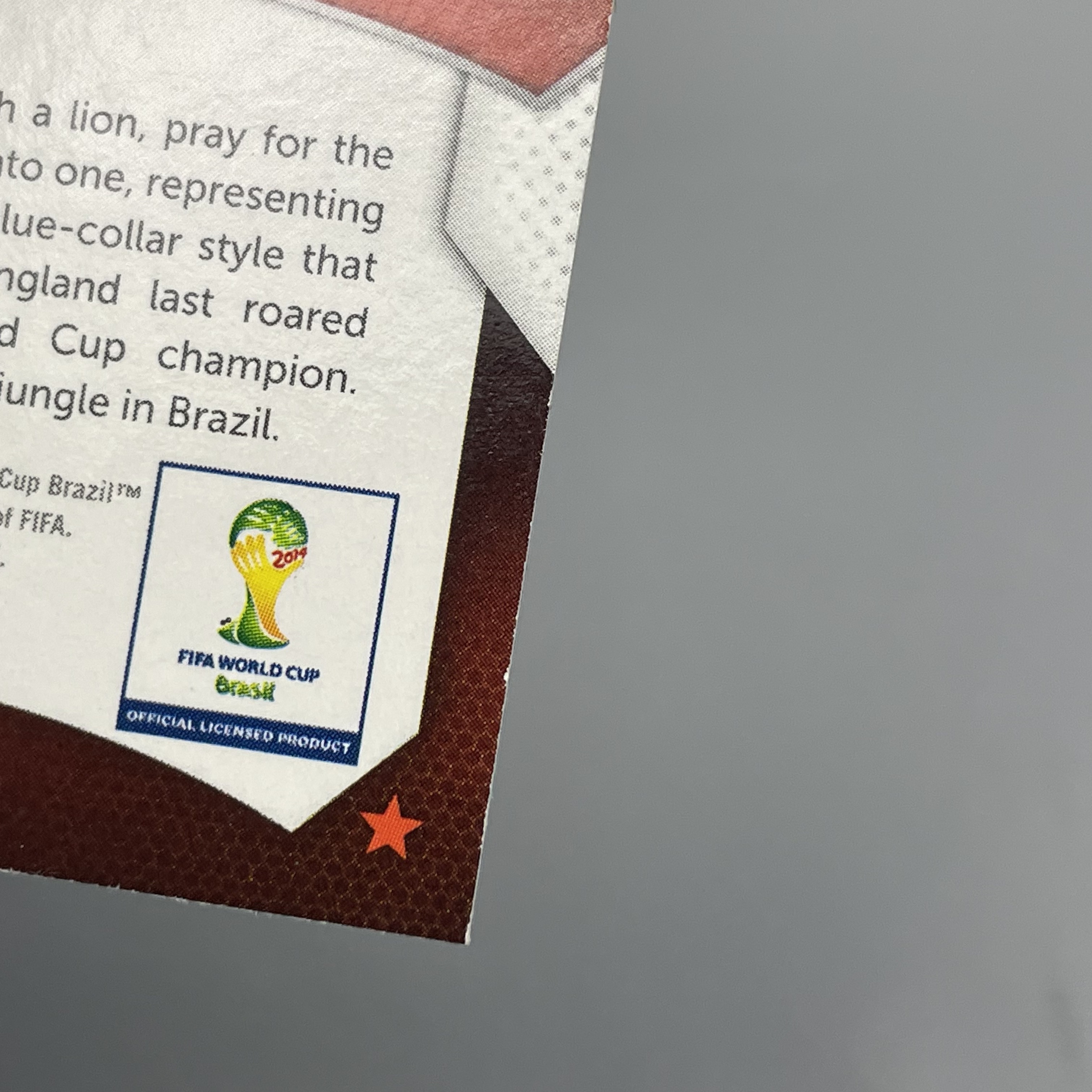 【CGTA】2014 Panini World Cup Prizm 世界杯 元年 英格兰 鲁尼 红白蓝 三色折 World Cup Stars 明星特卡 边角如图 曼联 埃弗顿 Wayne Rooney 越秀山2675435 #ATM#