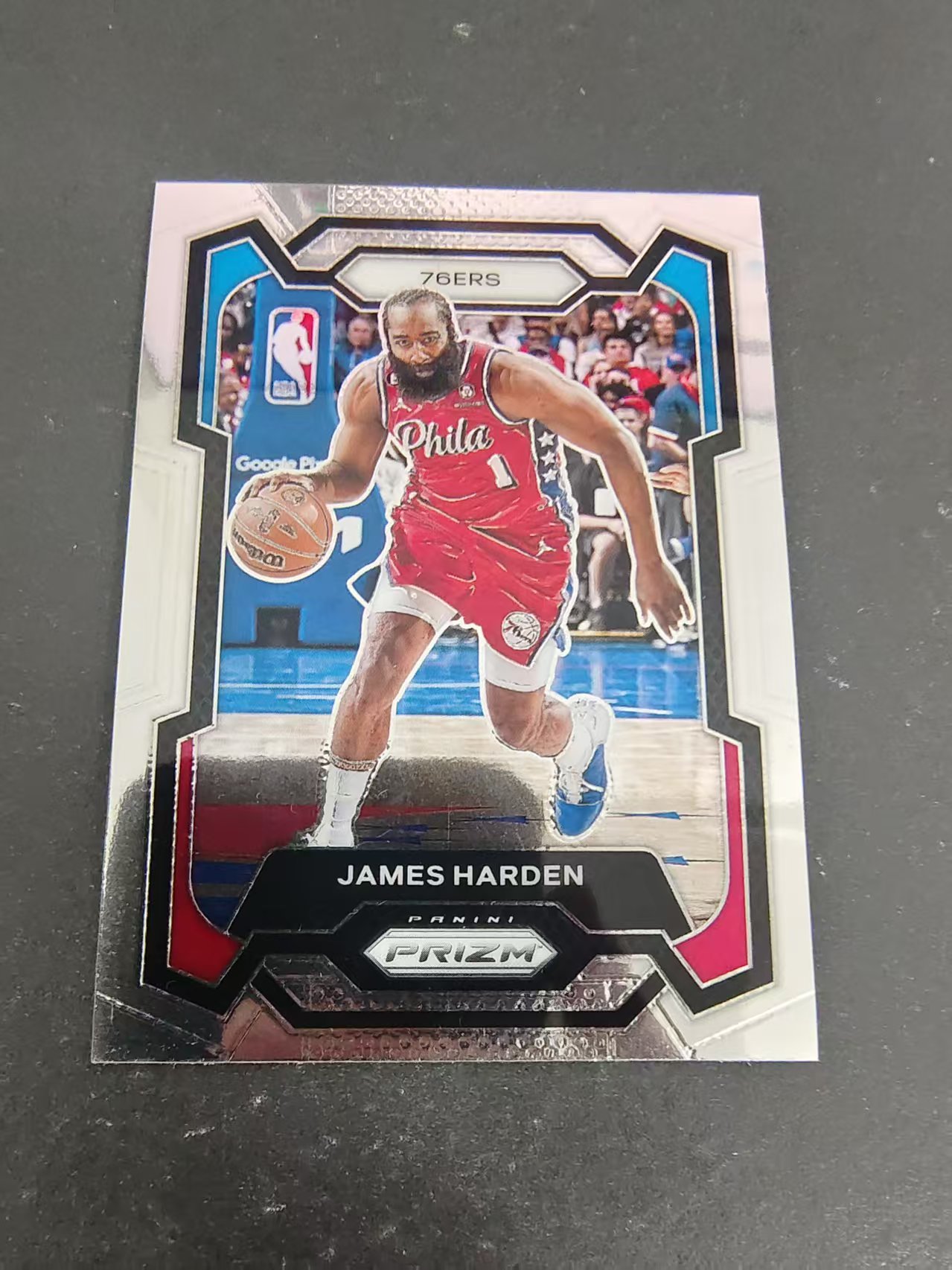 【可合并,不累计】2023-24 Panini Prizm James Harden 詹姆斯 哈登 大胡子 76人 PZ 划痕 边角微瑕 #98