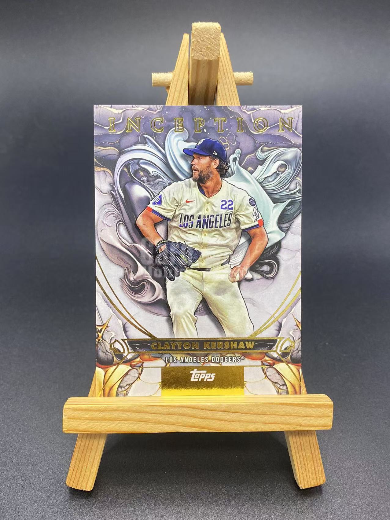 2025 【六六代卖 预付快速回款】 topps Clayton Kershaw 克莱顿 柯尔肖 洛杉矶道奇 盗梦 base(影01)