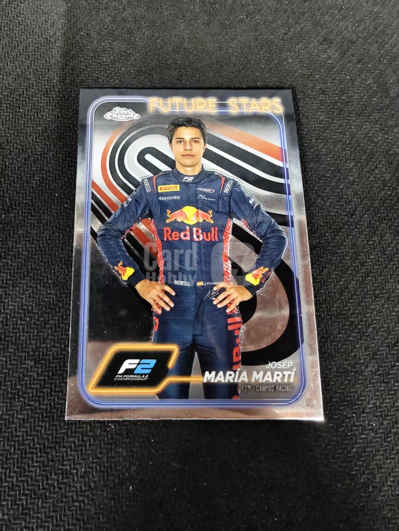 2024 Topps Chrome F1 Josep Maria Marti 玛丽亚 马蒂 F2 划痕 边角瑕疵 #42