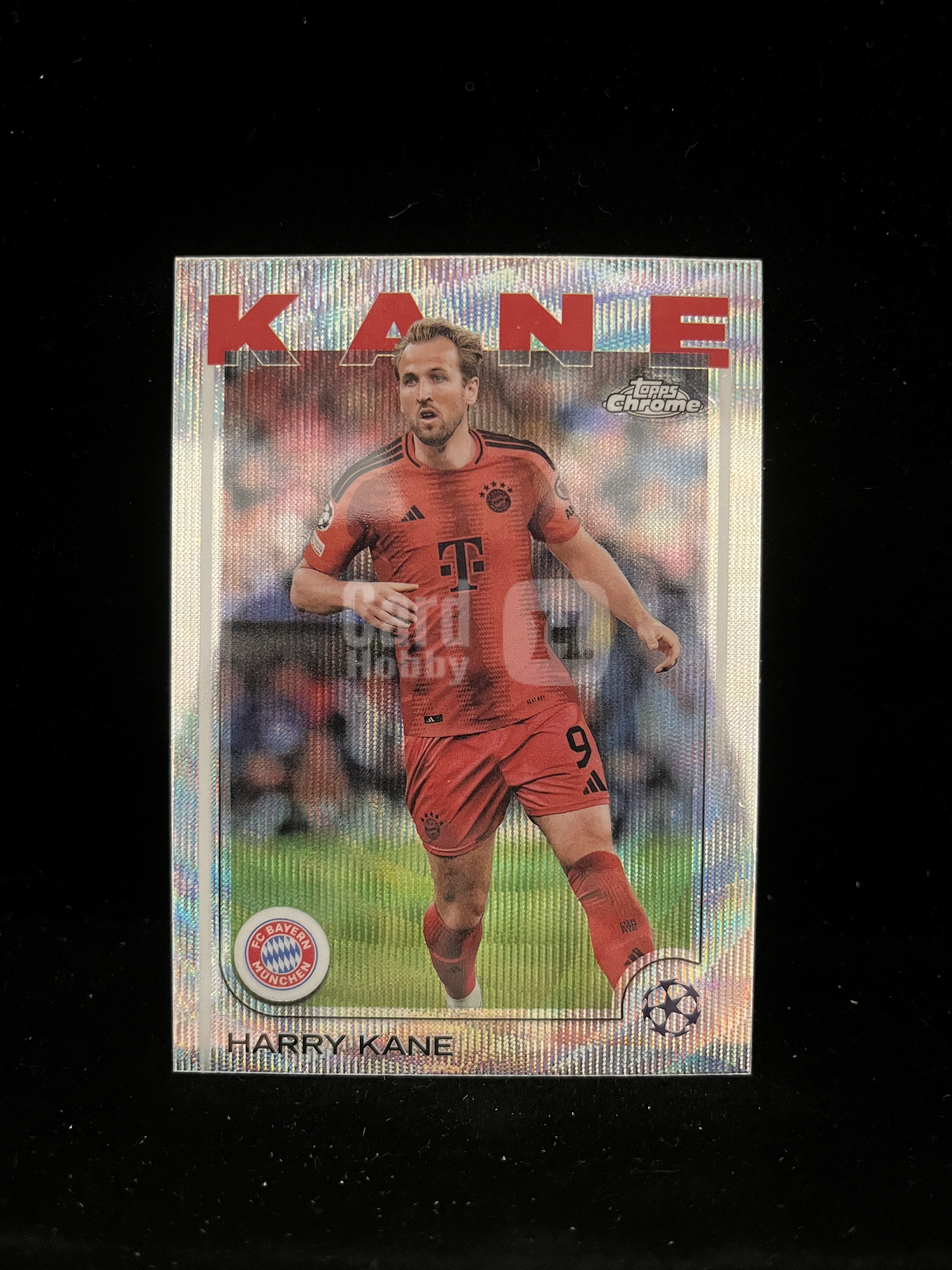 免费代拍 2025 Topps Chrome 欧冠 凯恩 Harry Kane 折射 卡品如图#H528