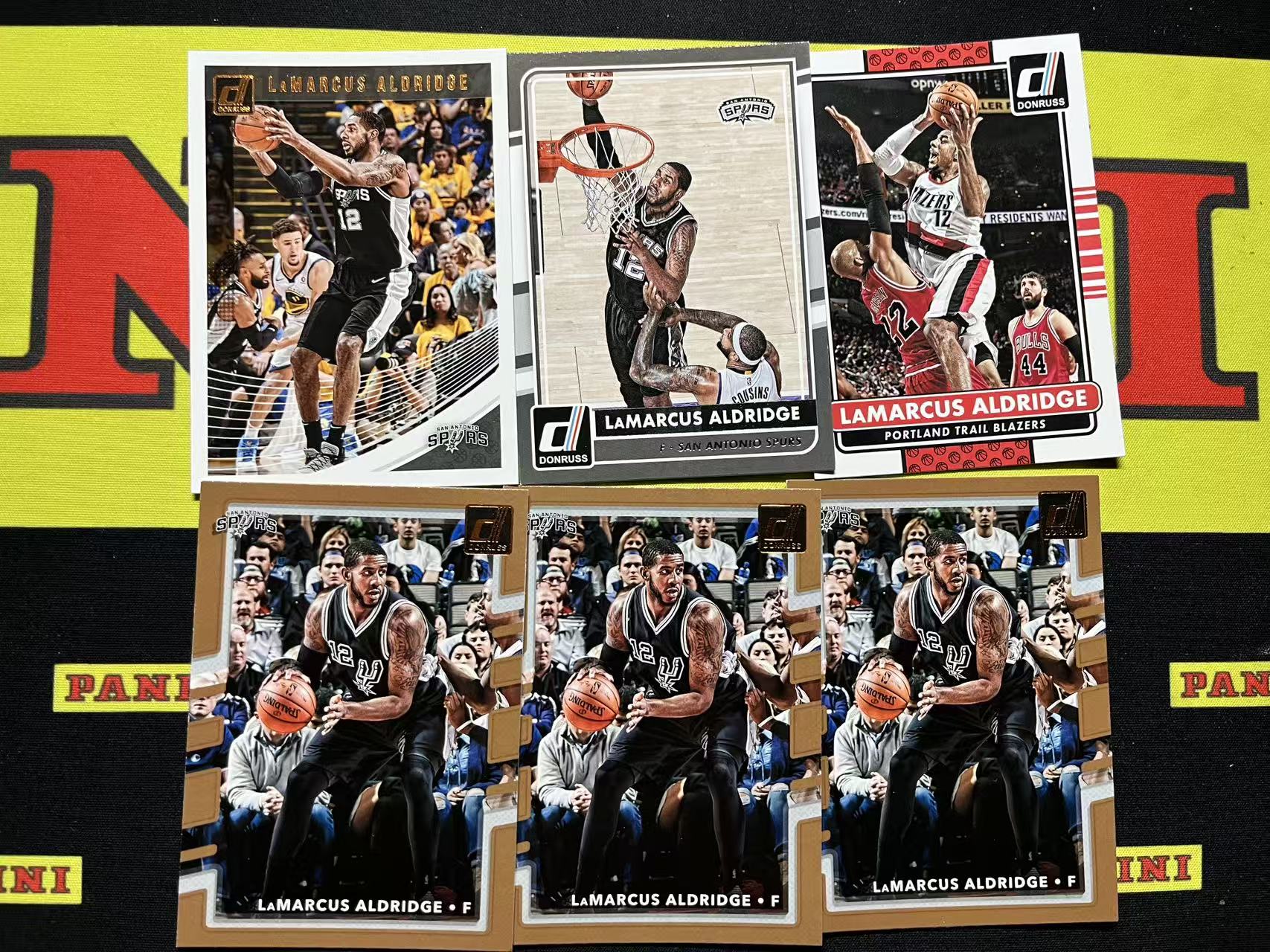 2016-17 Panini prizm LeBron James 杜蕾斯 donruss 普特打包 大货车 拉马库斯阿尔德里 马刺 开拓者