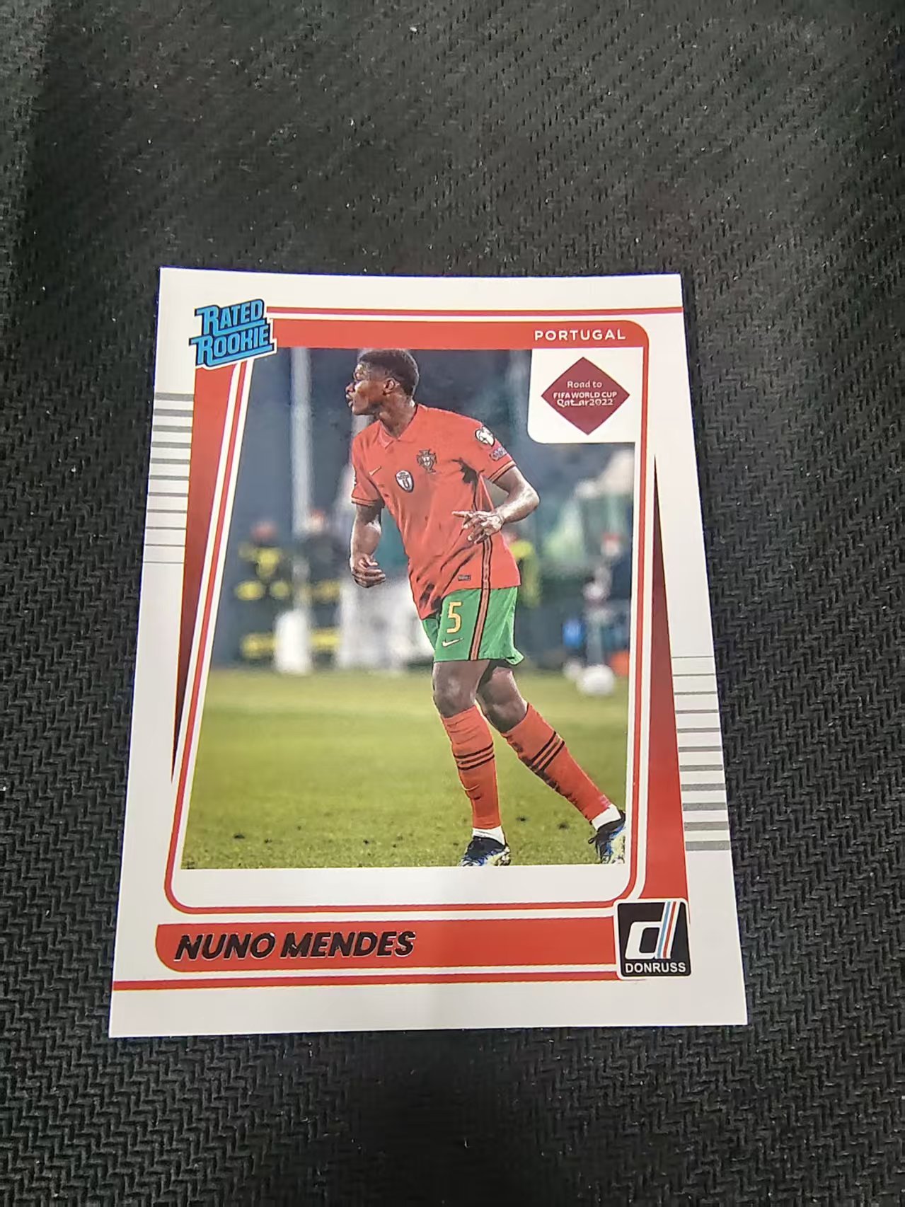 【可合并,不累计】2021-22 Panini Donruss Nuno Mendes RC 努诺门德斯 门德斯 新秀 RC 杜蕾斯 世界杯 边角瑕疵 #192