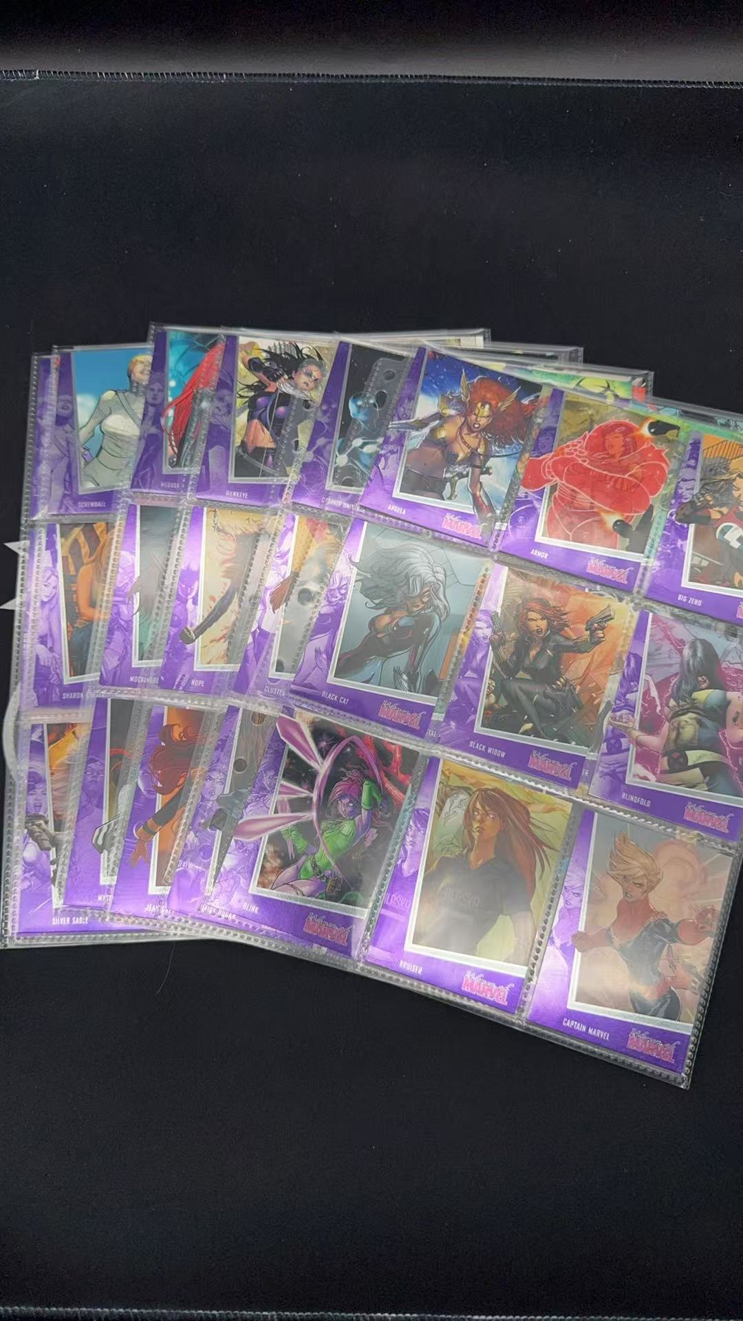 【玩具坑】Rittenhouse Marvel (MCU) Avengers 漫威 复仇者联盟 90张齐套打包 老卡凑套不易