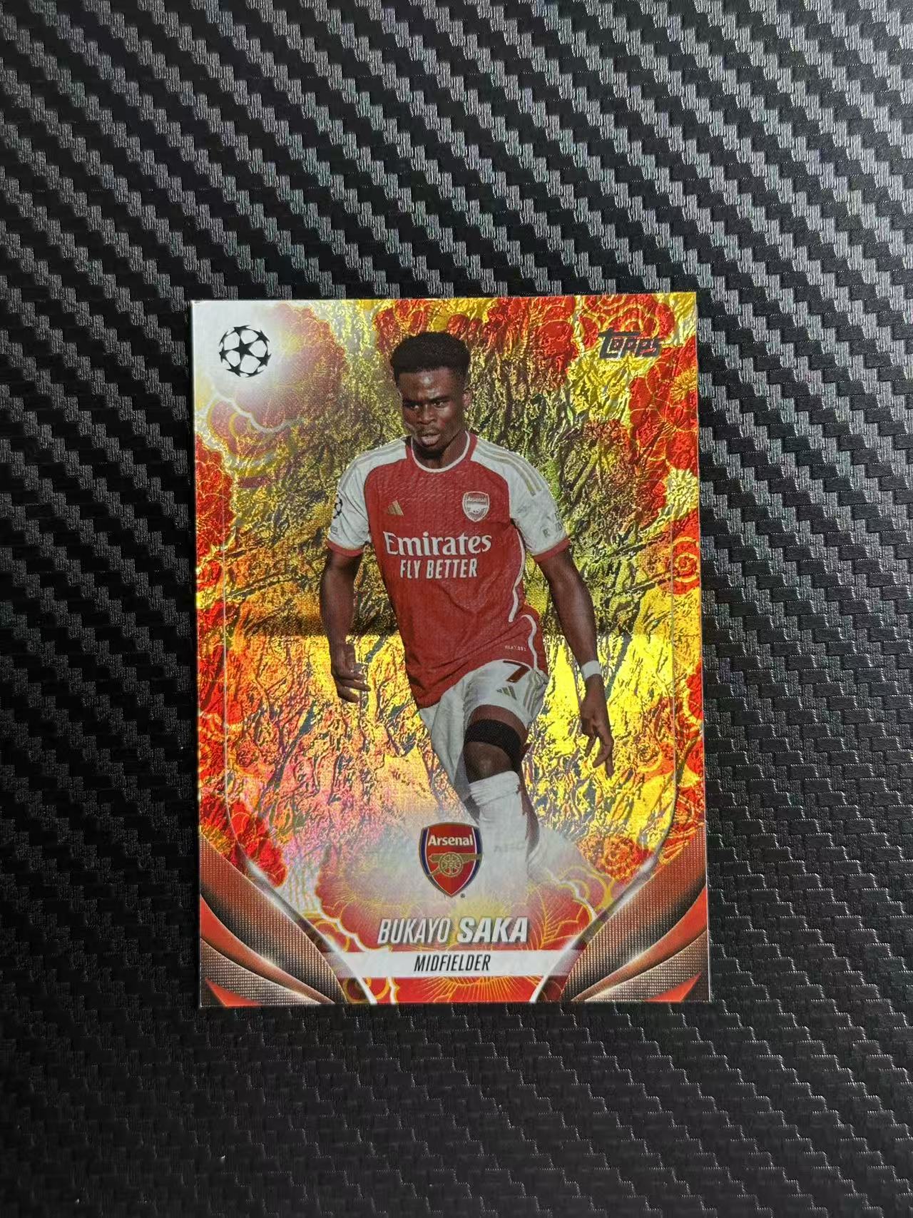 2024 Topps ucc Bukayo Saka 布卡约 萨卡 阿森纳 英格兰 079/150编 欧冠 碧玉 新春折 卡品如图 拍前看描述