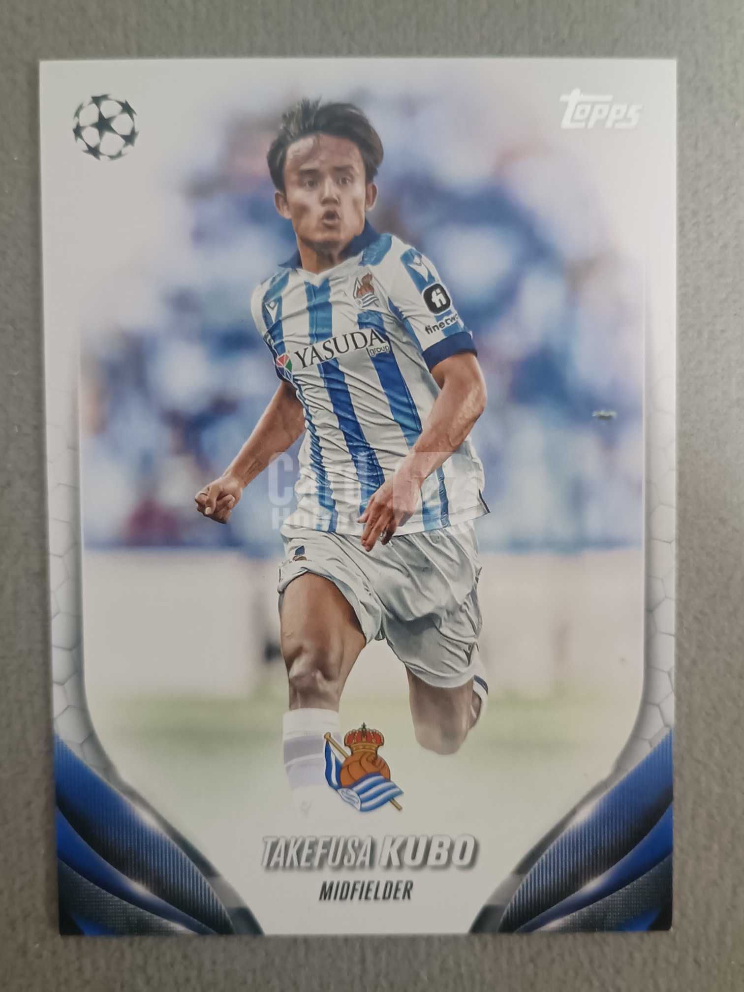 2024 Topps UEFA Champions League Takefusa Kubo 【接代拍】欧战UCC base 纸卡 久保建英 日本梅西 皇家社会 拉玛西亚青训 皇家马德里 赫塔菲 马略卡