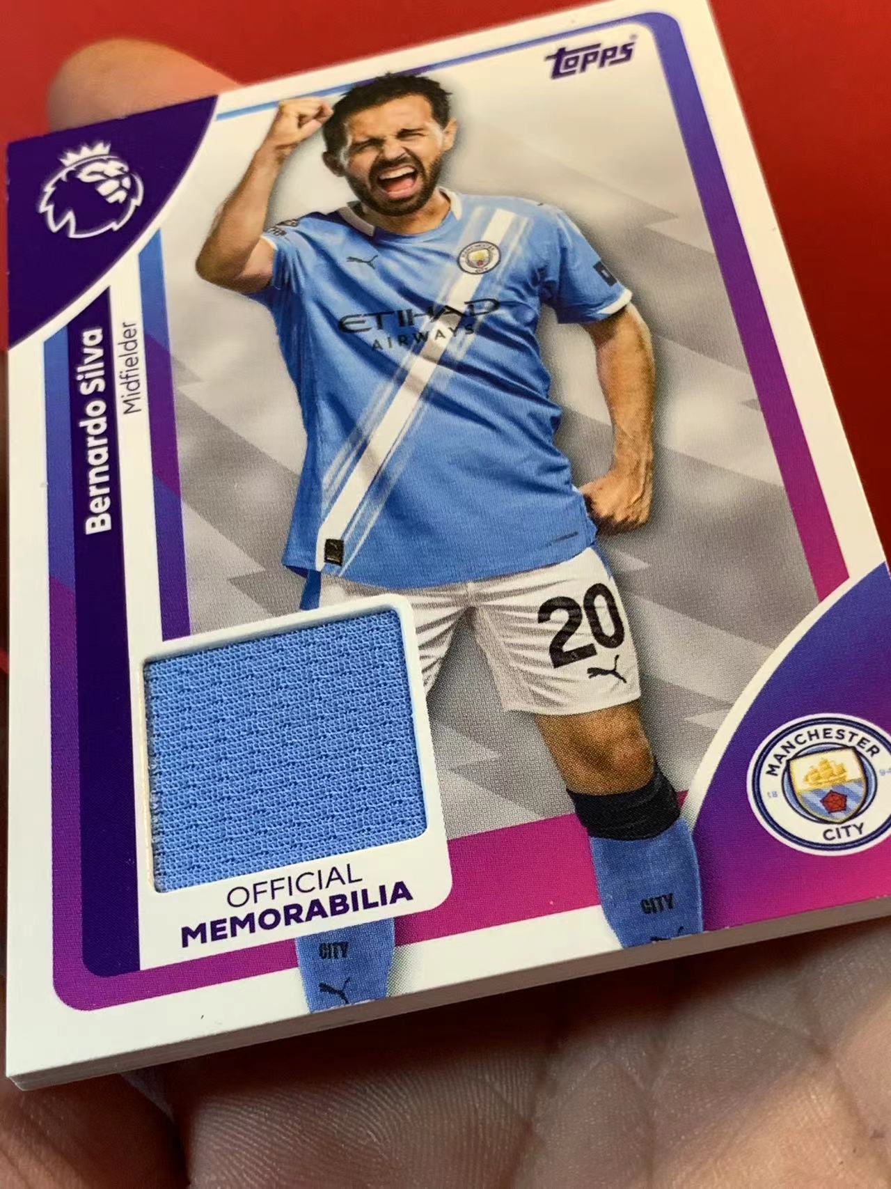 (詹叔代拍)2025-26 Topps Bernardo Silva 英超 曼城 贝尔纳多 席尔瓦 B席 葡萄牙 物料 落场 卡品如图 顺丰寄付 i3