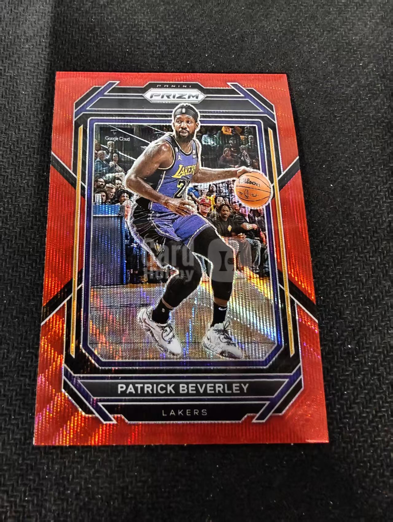 2022-23 Panini Prizm patrick beverley 湖人 帕特里克 贝弗利 红波纹 PZ 划痕 边角瑕疵 #139