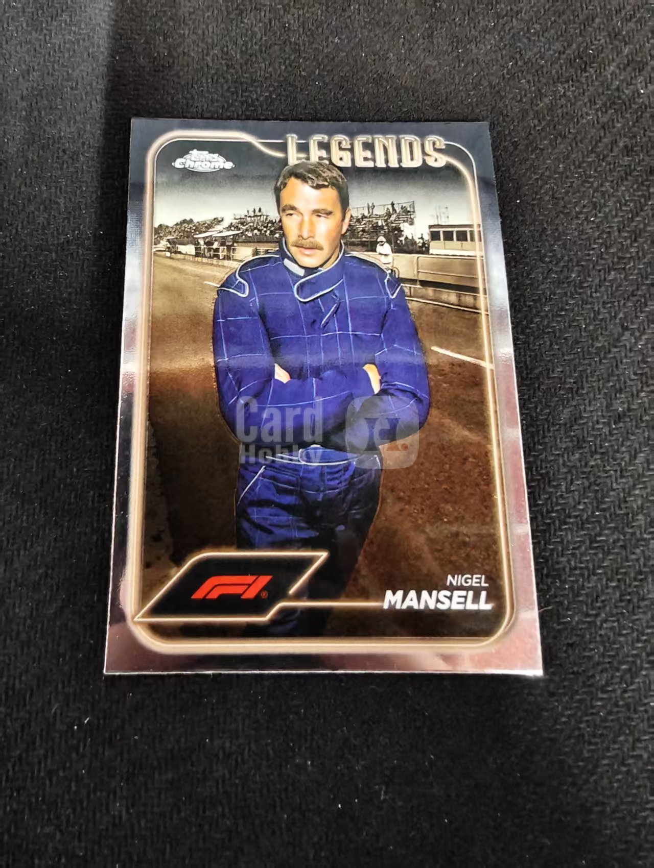 2024 Topps Chrome Nigel Mansell F1 尼格尔 曼塞尔 划痕 边角瑕疵 #199