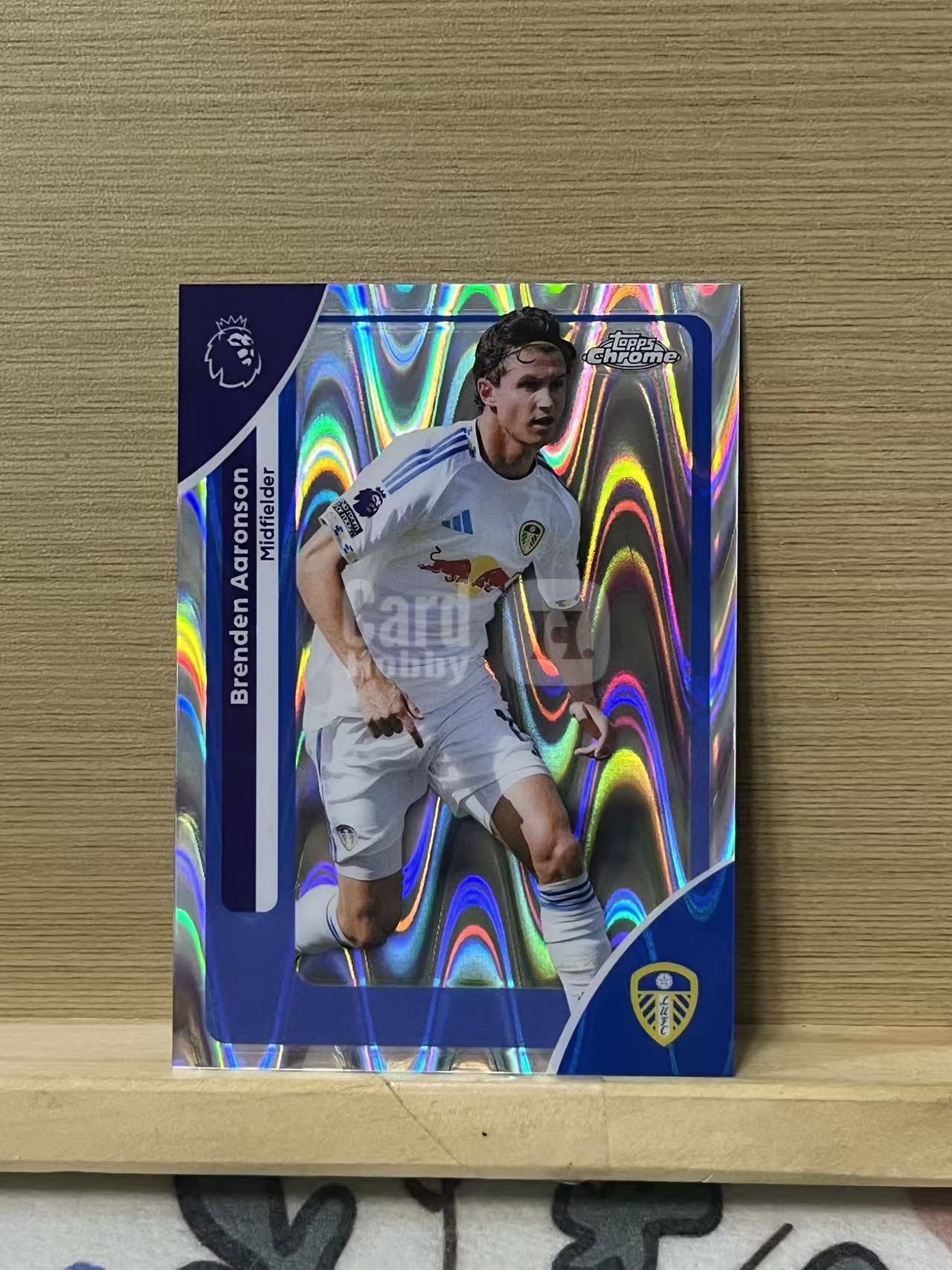 2026 Topps Chrome Brendan Aaronson 阿隆森 变形虫折 利兹联 银折 英超 实卡精美 卡品如图 L13