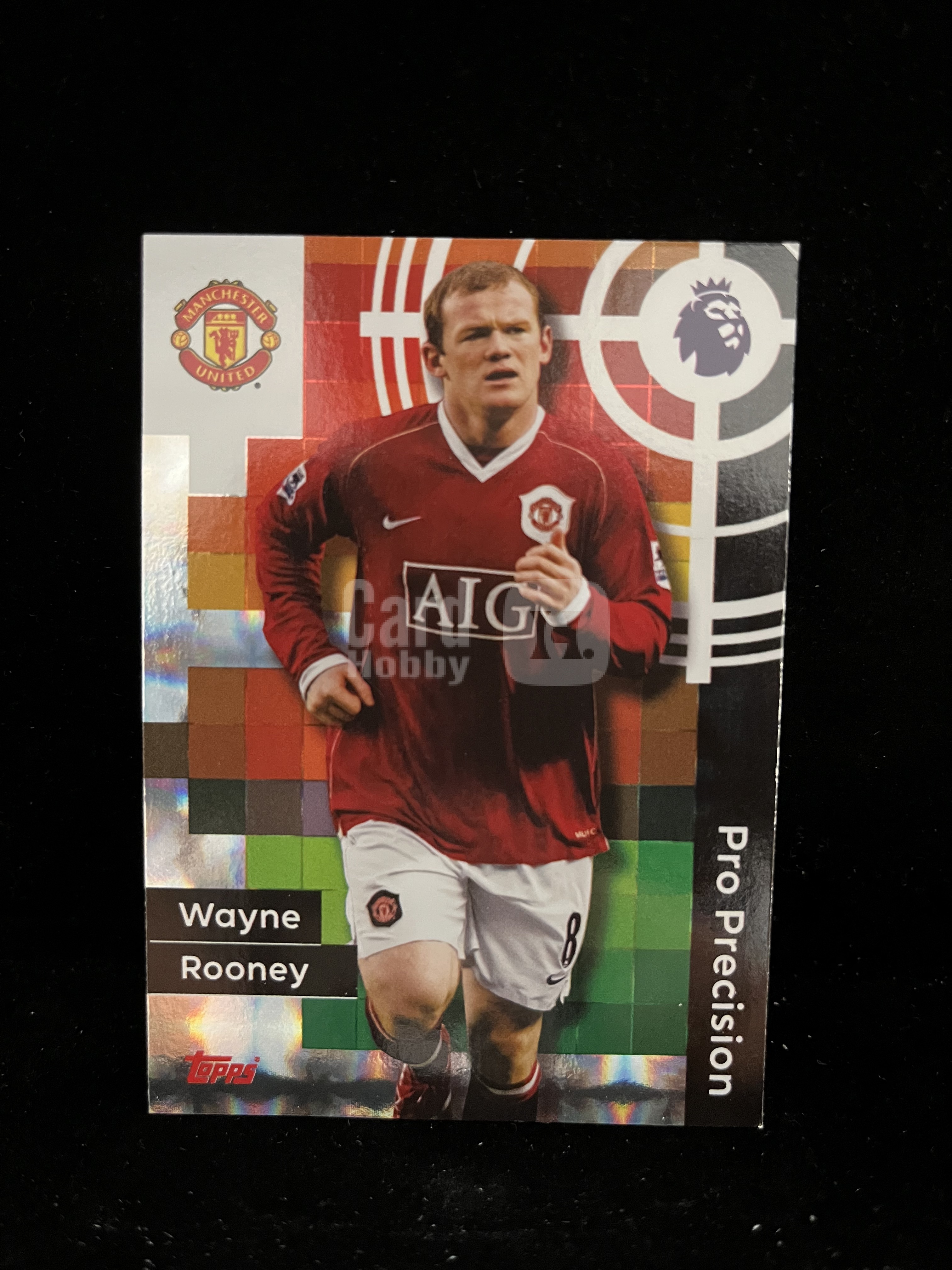 免费代拍 2007 Topps Premier League Pro Precision 英超 鲁尼 Wayne Rooney Insert 折射 卡品如图#C682