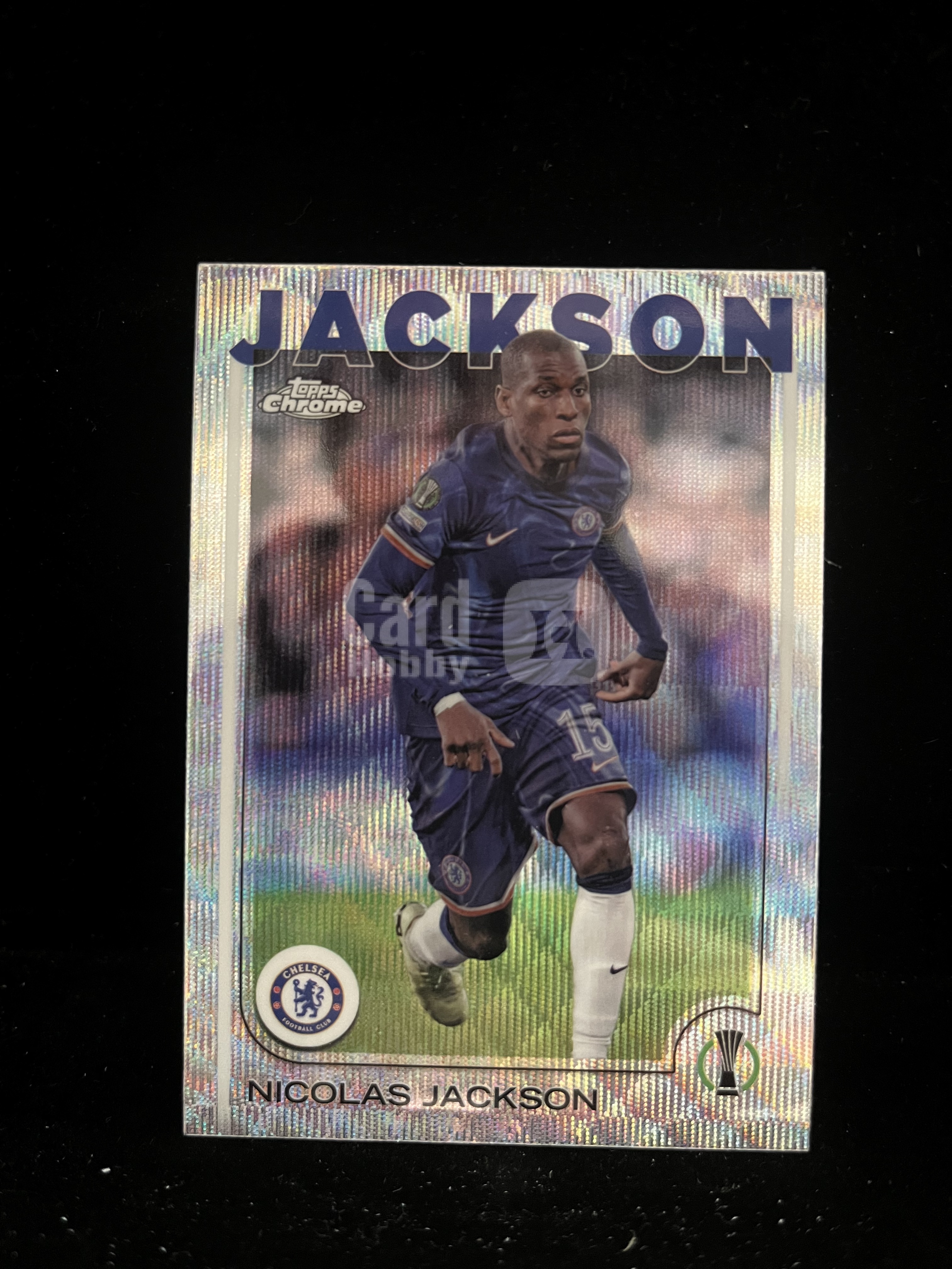 免费代拍 2025 Topps Chrome Conference League 尼古拉斯·杰克逊 Nicolas Jackson 折射 卡品如图#D975
