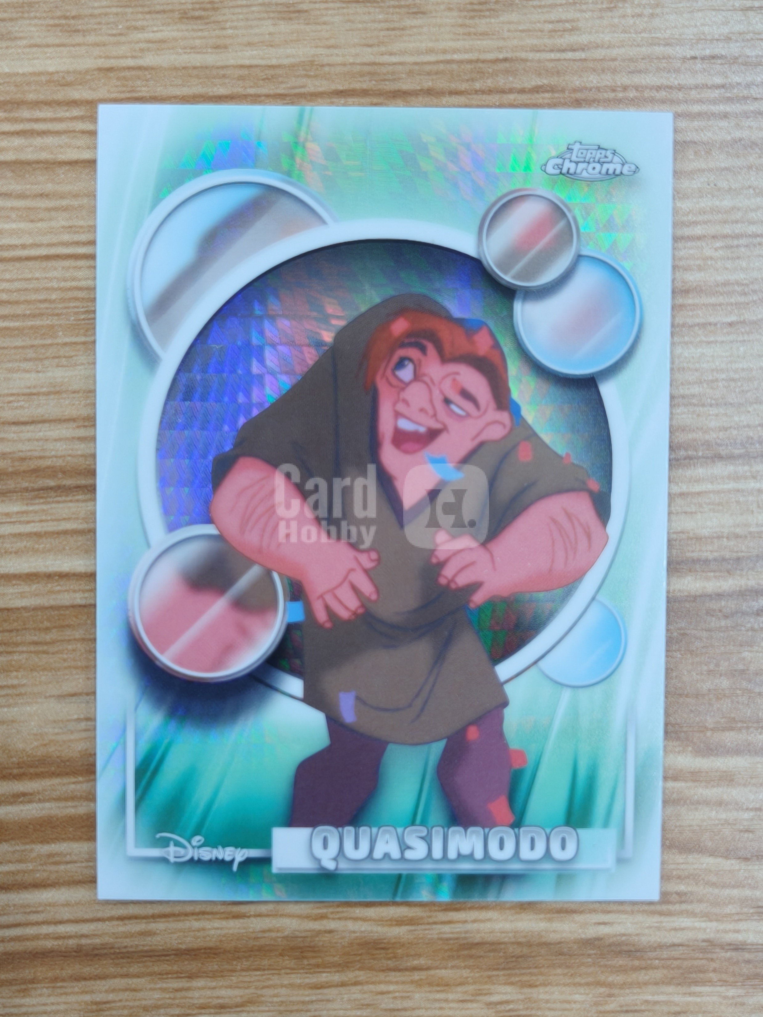 2026 topps chrom Marvel (MCU) Disney 迪士尼 Quasimodo 卡西莫多 钟楼怪人 银折 点点折 漫威可评psa bgs 海贼王 宝可梦tcg通行品
