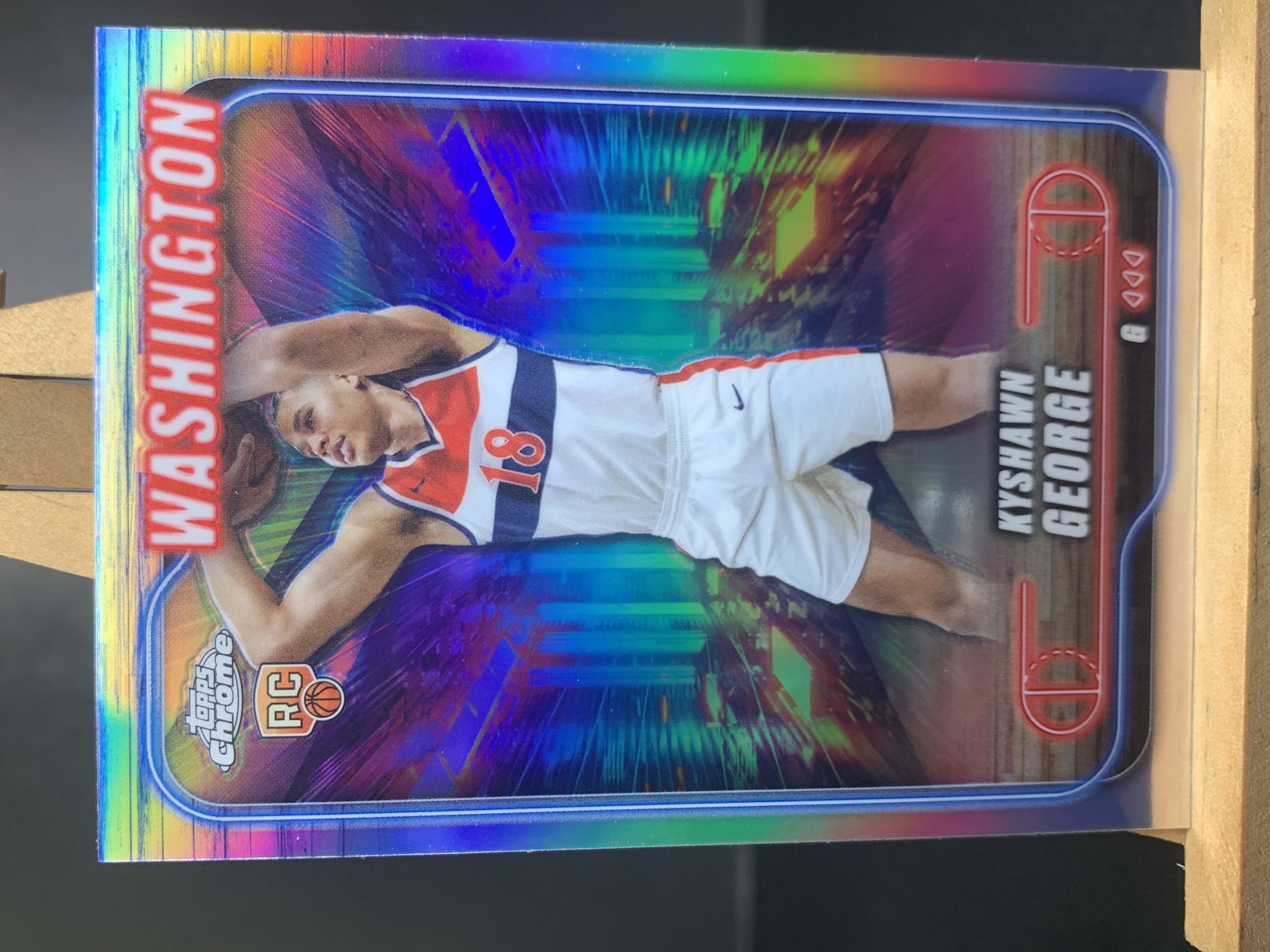 (S9) 2025 TOPPS 银折 新秀RC 凯肖恩 乔治 近期大热球星 收藏必备 卡品如图 ! ! !