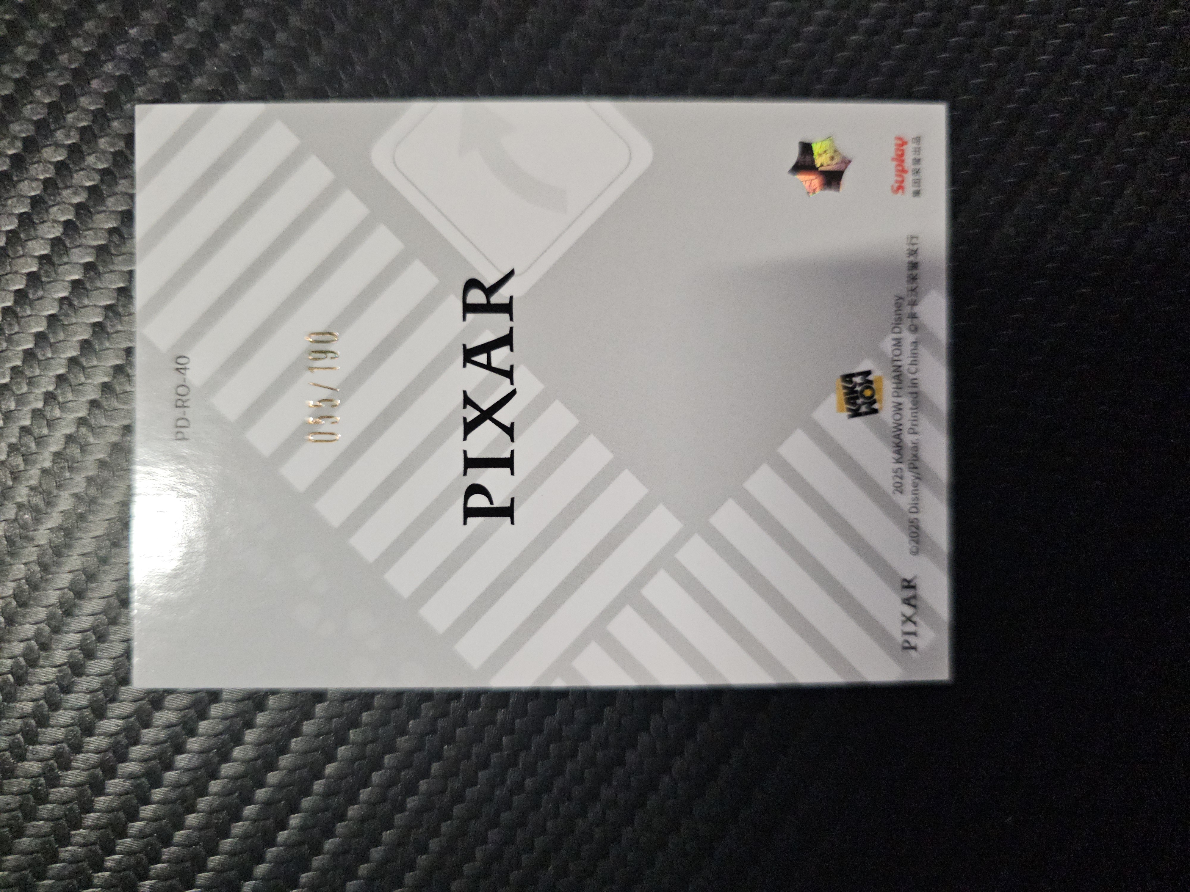 卡卡沃 KAKAWOW Disney 迪士尼 Phantom 2025 Woody 伍迪 玩具总动员 055/190 DAK