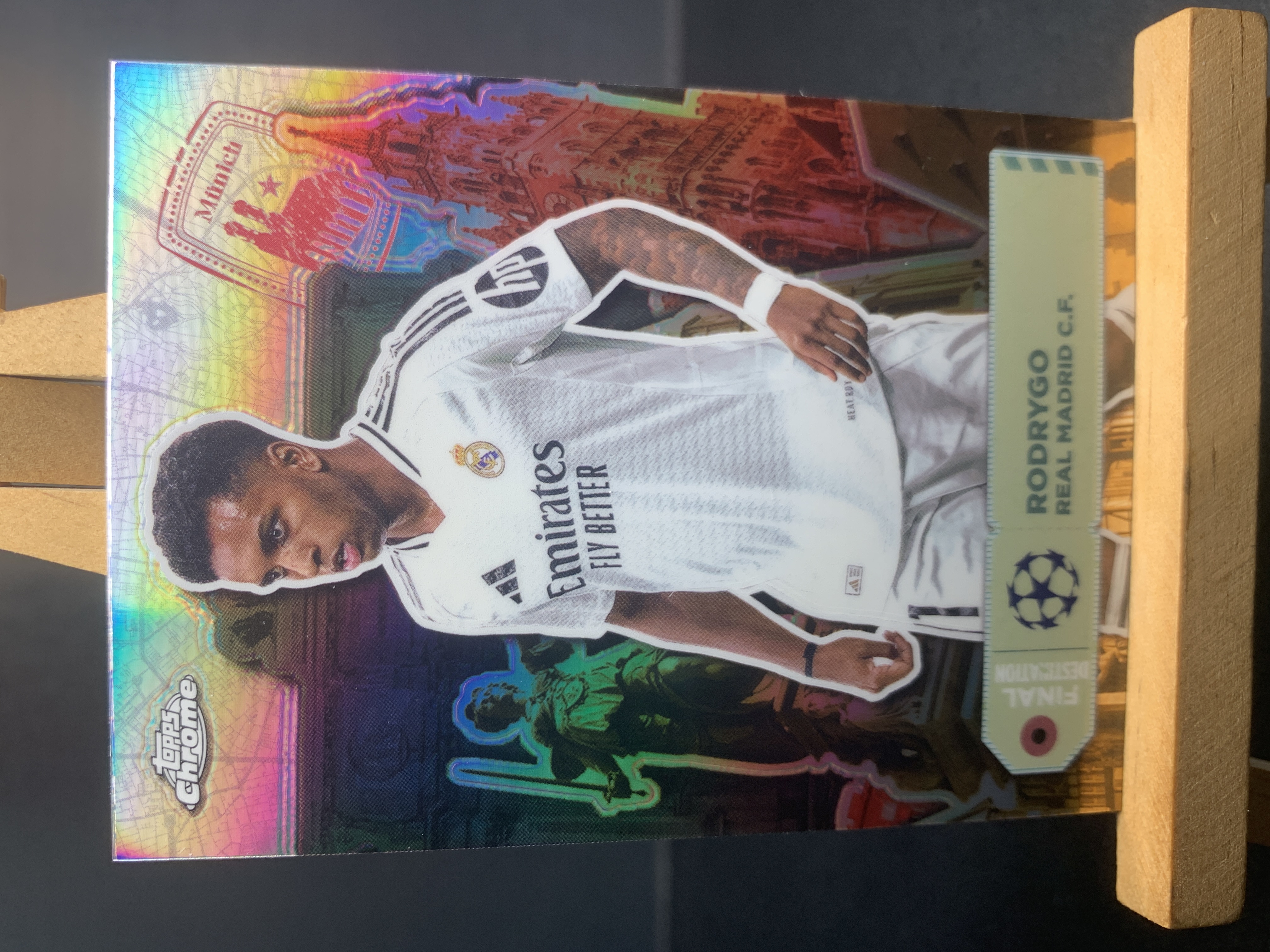 (S7)2025 TOPPS 地标 折射 罗德里戈 席尔瓦 德戈埃斯 实卡好看 收藏凑套必备 卡品如图 !!!