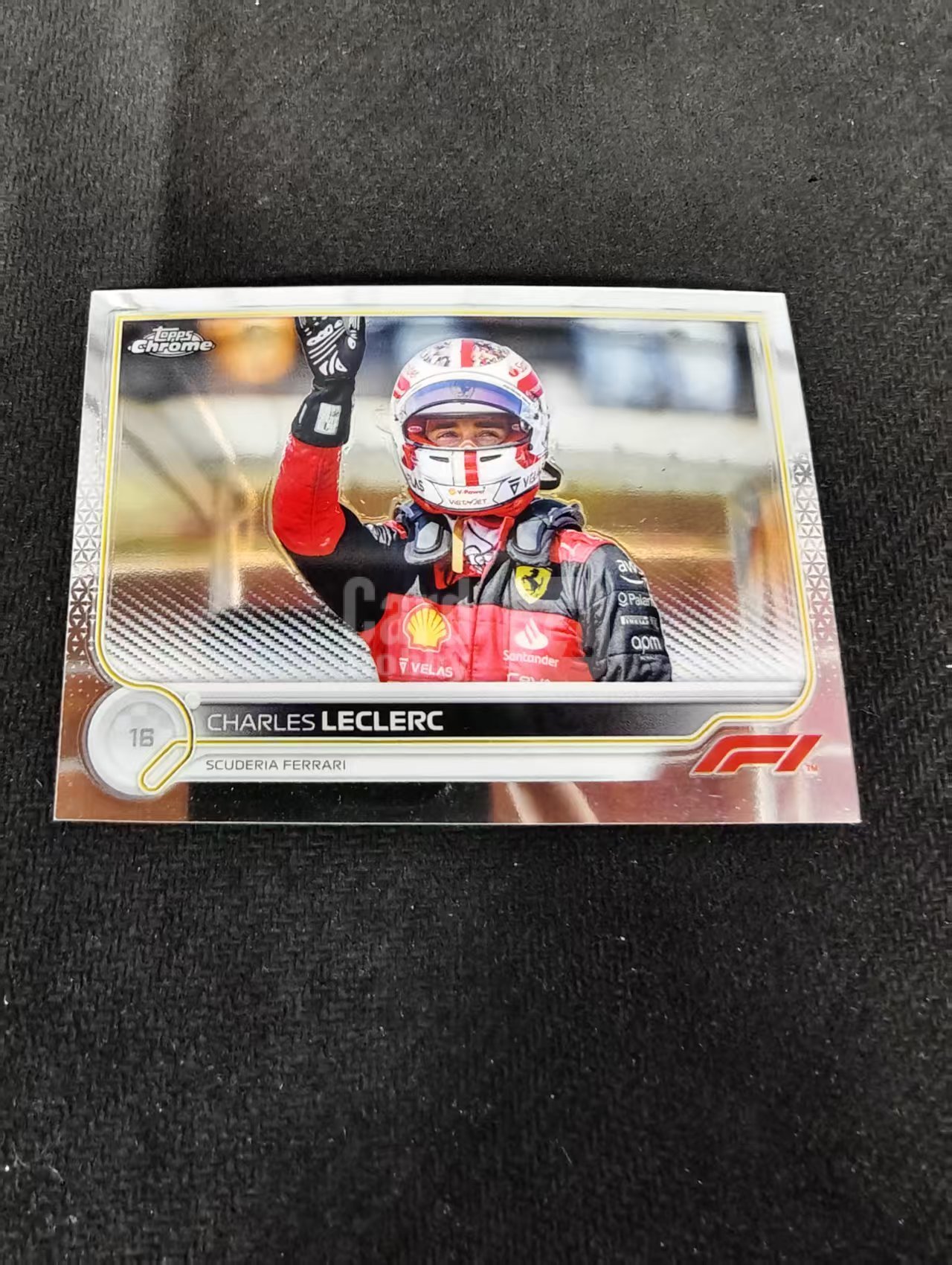 2022 Topps F1 Charles Leclerc 法拉利 夏尔 勒克莱尔 划痕 边角瑕疵#28