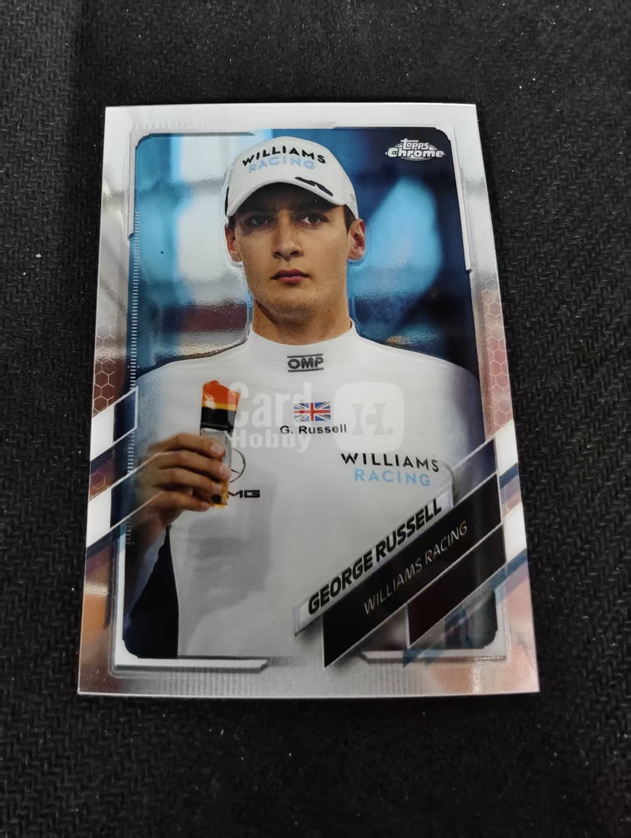 2021 Topps Chrome George Russell F1 威廉姆斯车队 乔治 拉塞尔 划痕 边角瑕疵 #35