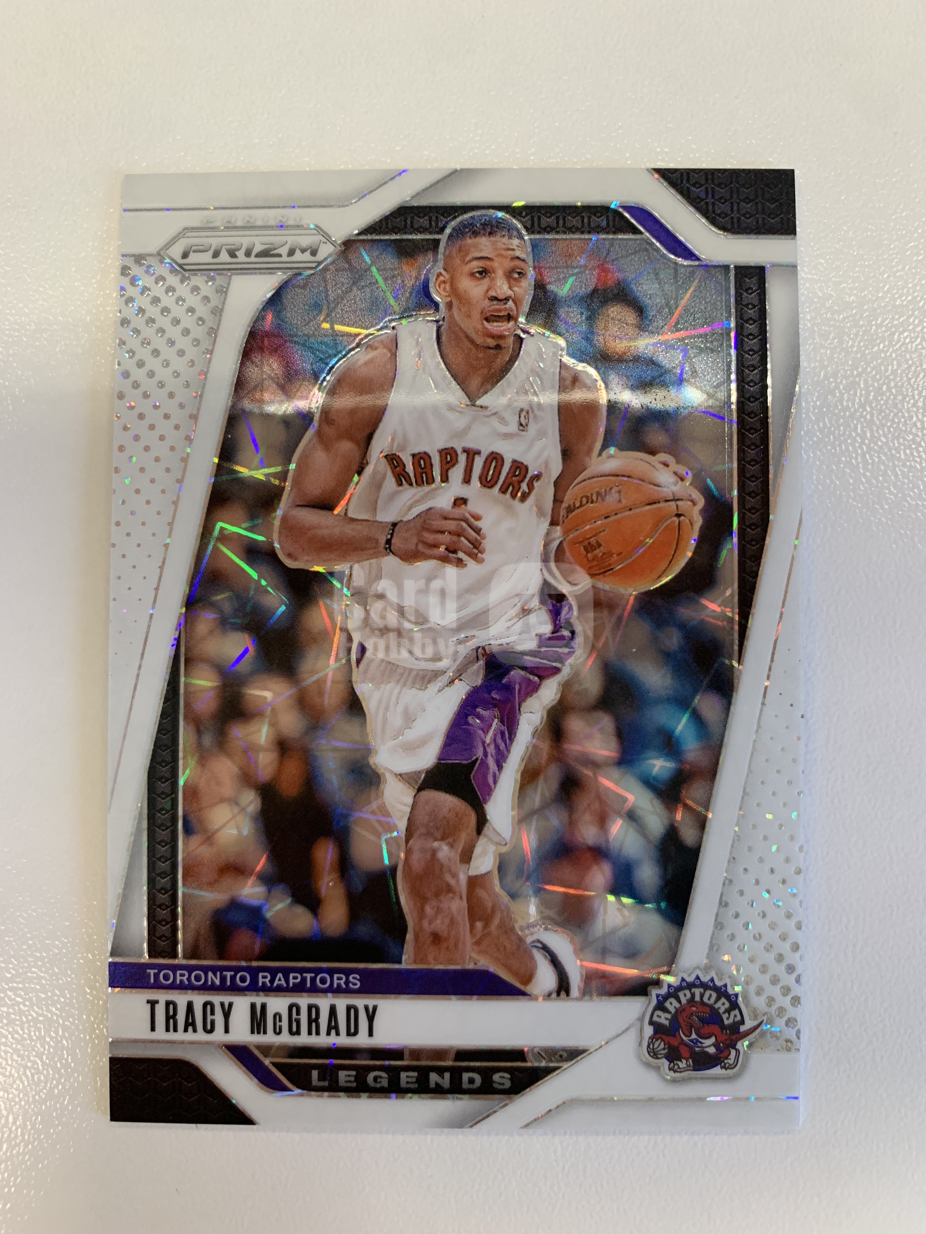 2024-25 Panini Prizm Tracy McGrady 特雷西麦格雷迪 麦迪 白镭射折 275编 猛龙 小瑕疵 SBX