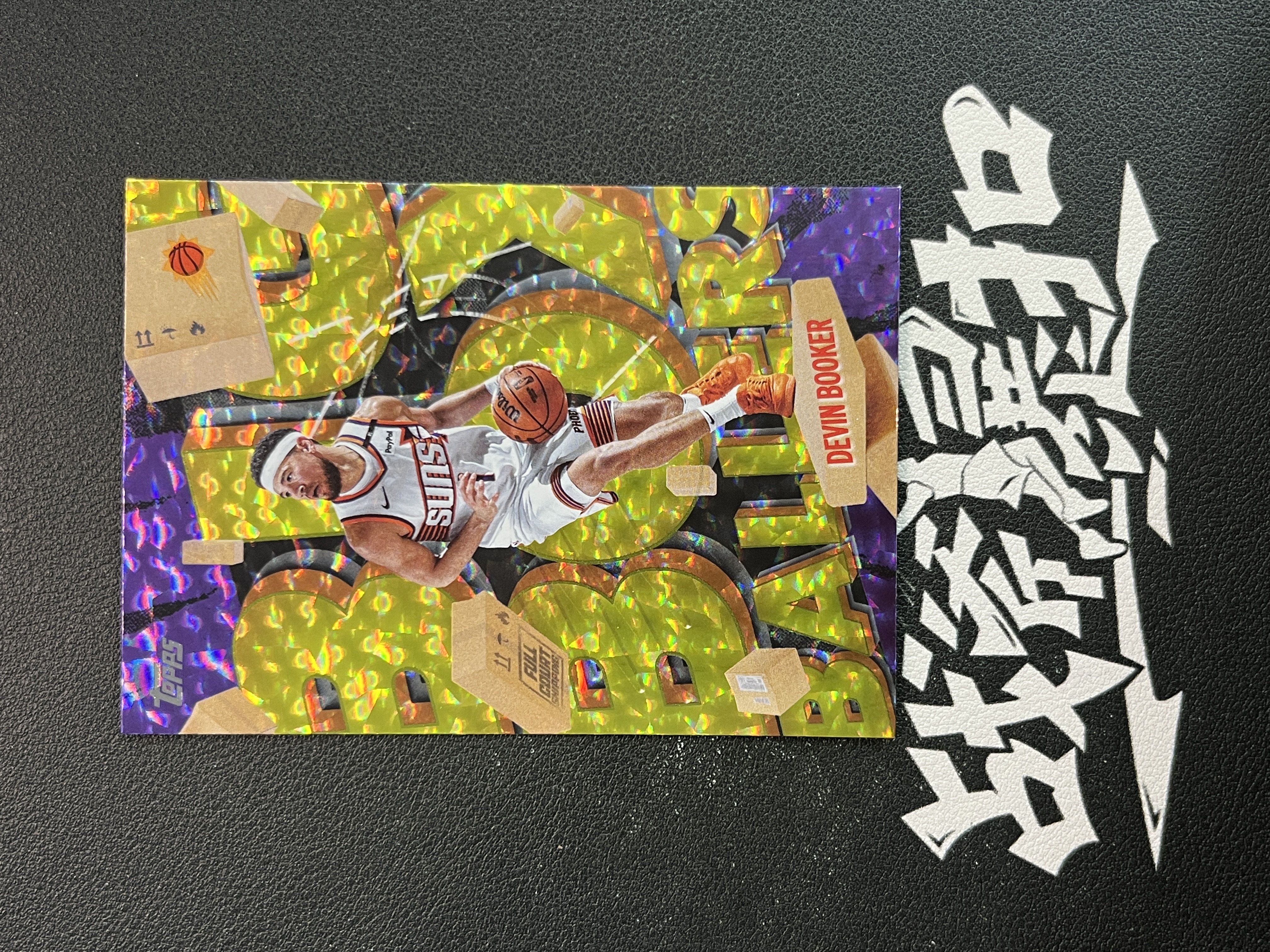 2025 Topps Flagship Devin Booker 德文布克 太阳  大礼盒独占 BigBox球员特卡 碎冰折 收藏必备 瑕疵如图【战斧暴扣 接代卖】战斧梓华D4