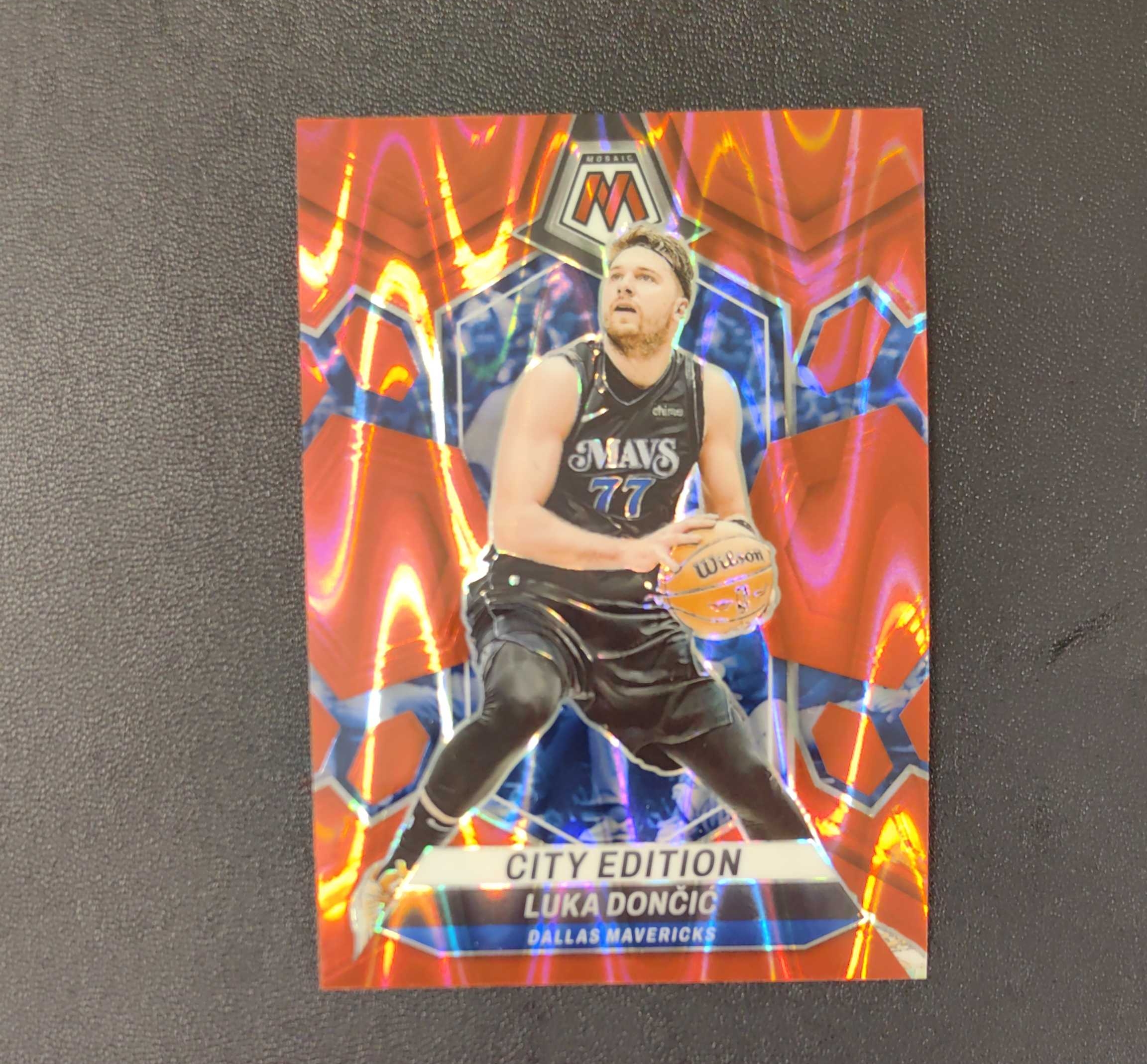 2023-24 Panini Mosaic 马赛克 独行侠 湖人 Doncic 卢卡 东契奇 红熔岩折 299编 sga 库里 文班亚马 詹姆斯 多张再拍