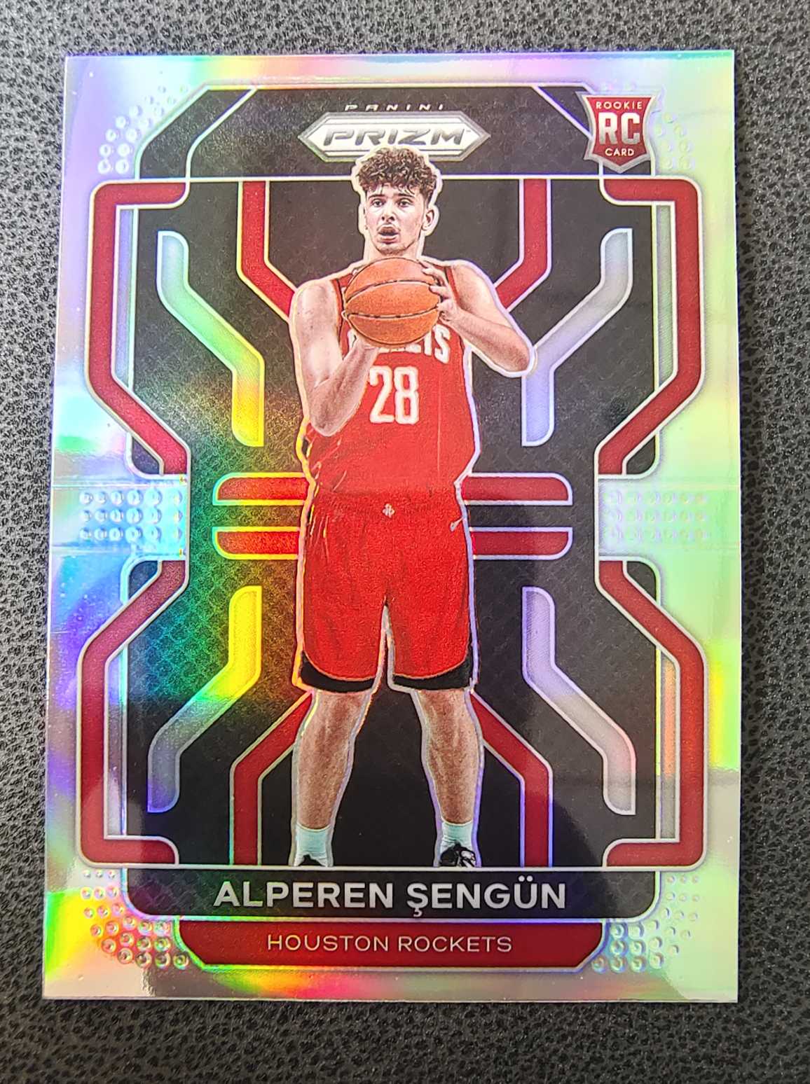 2021-22 Panini Prizm Alperen Sengun RC 休斯敦 火箭队 阿尔佩伦 申京 新秀 银折 卡品如图