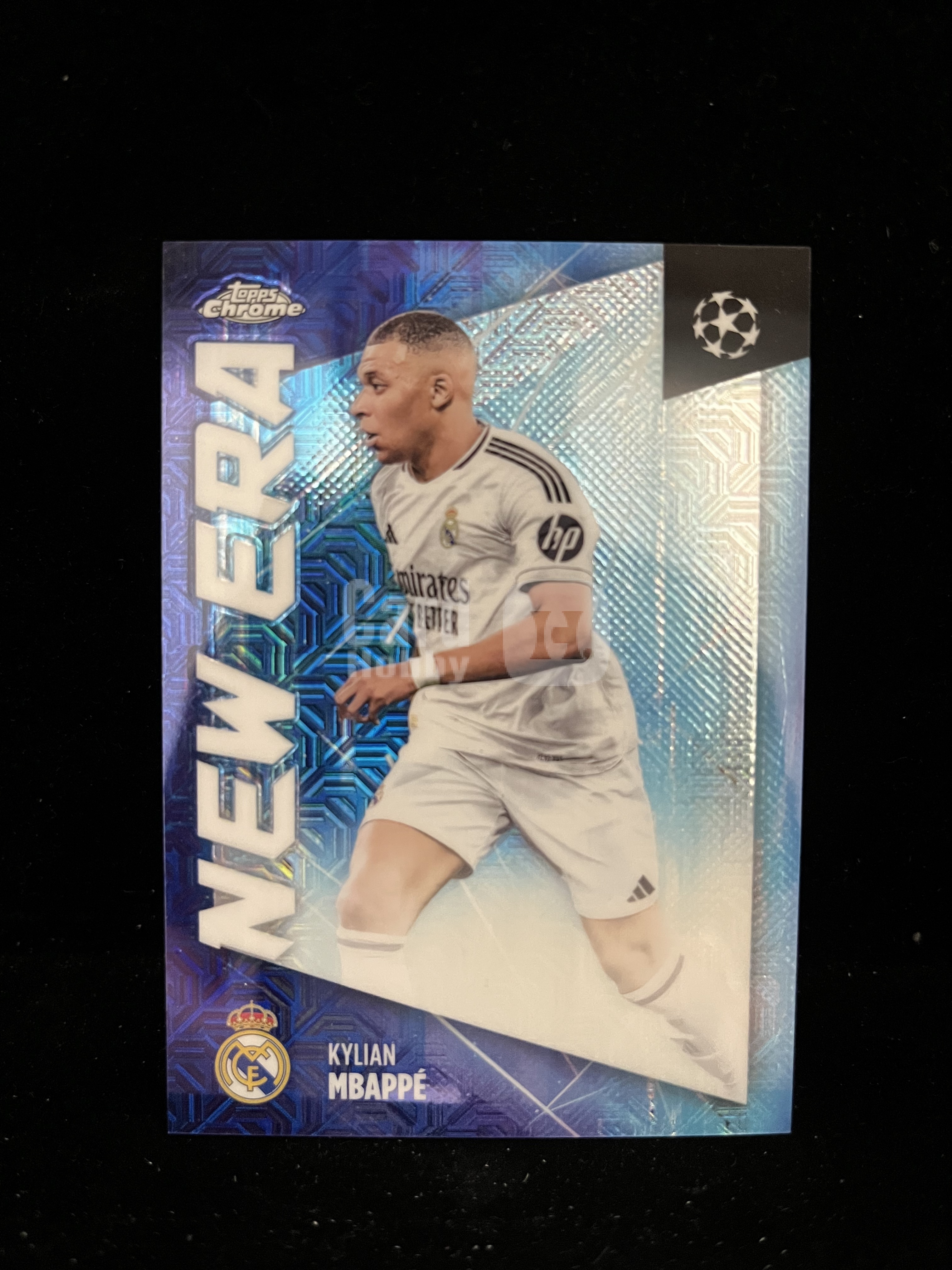 免费代拍 2025 Topps Chrome 欧冠 姆巴佩 Kylian Mbappé New Era 折射 卡品如图#E106