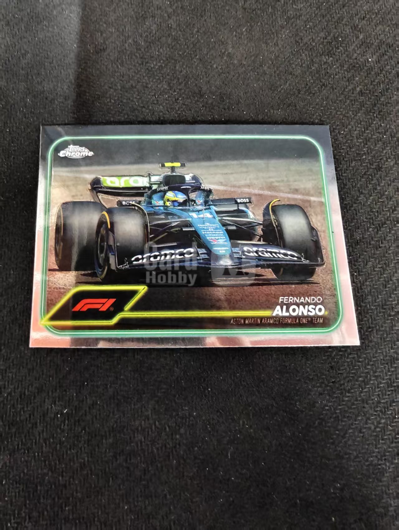 2024 Topps Chrome Fernando Alonso 费尔南多 阿隆索 F1 划痕 边角瑕疵 #83