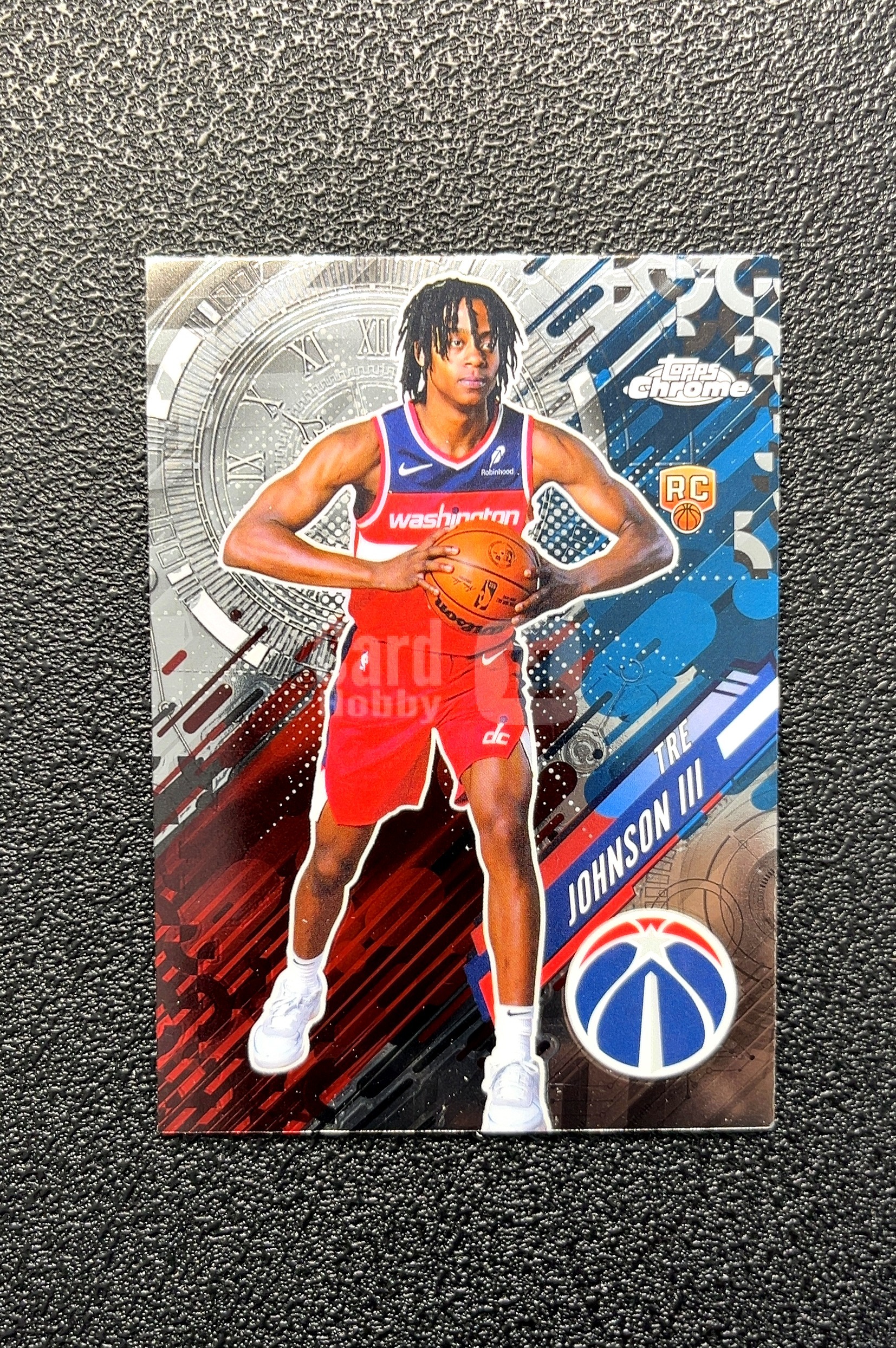 【岛屿拍卖】2025 Topps Chrome Go Time Tre Johnson III 特雷·约翰逊三世 新秀 RC 卡品如图 高价值 #GT 21 Washington 0012#326