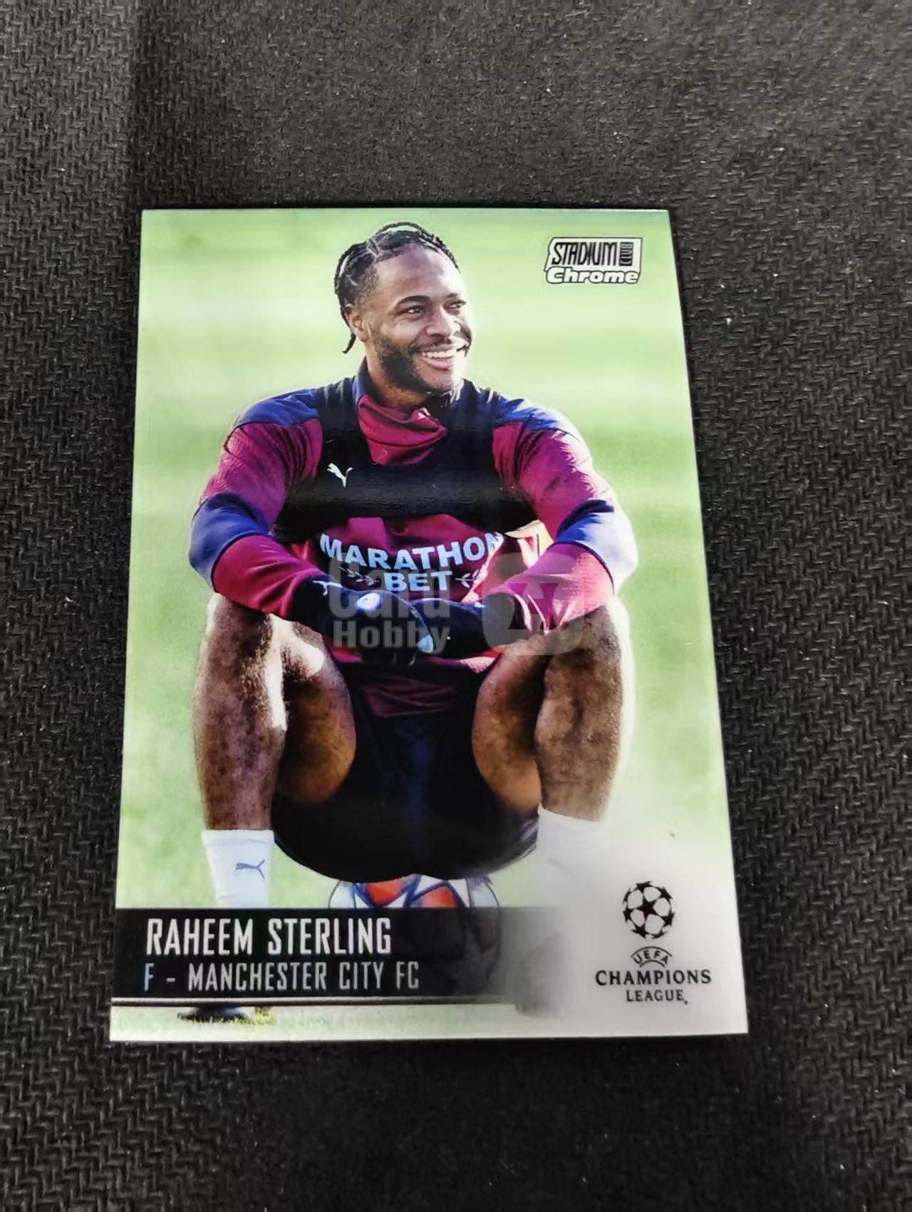 【可合并,不累计】2021 Topps Stadium Club Chrome Raheem Sterling 斯特林 曼城 欧冠 竞技场 不保卡品 介意勿拍 #19