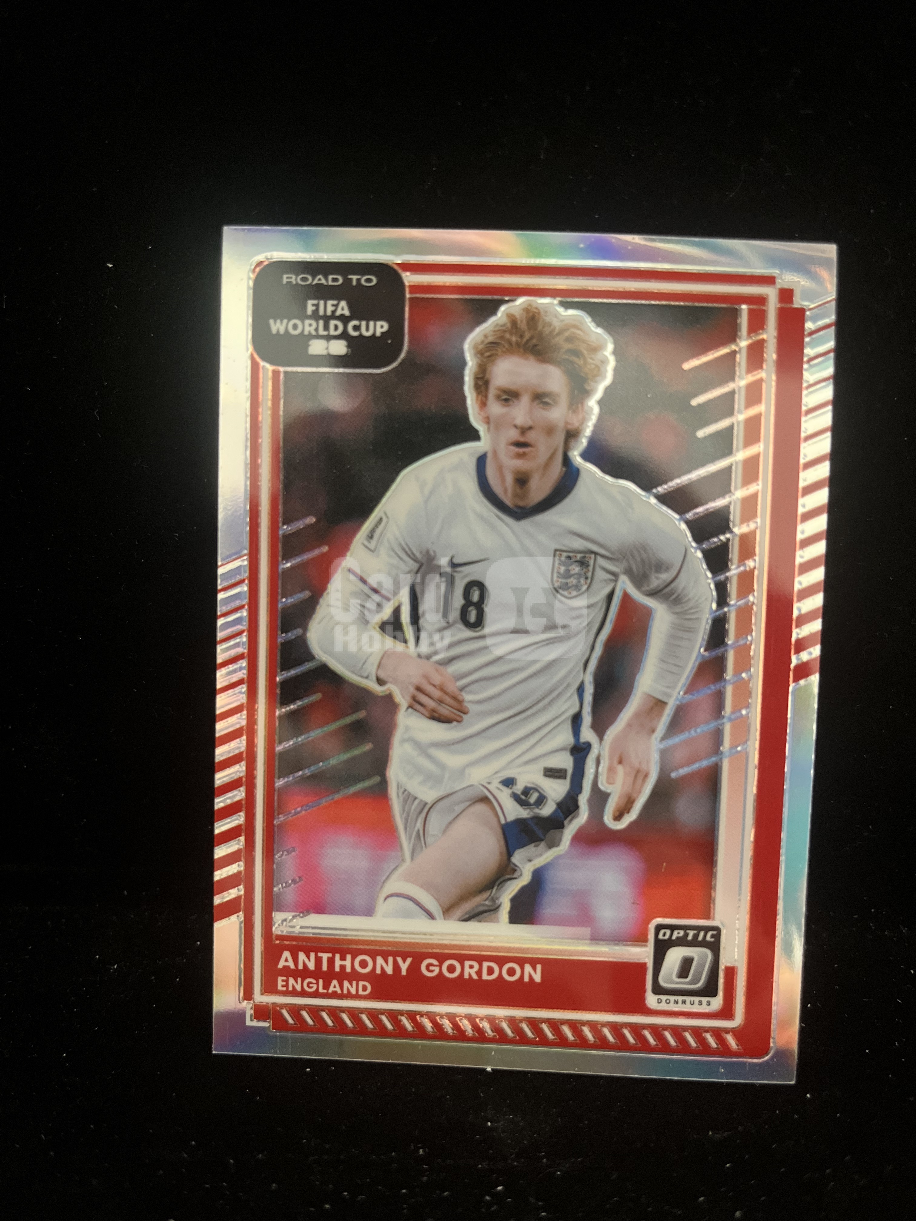 免费代拍 2025 Optic光学 FIFA World Cup 安东尼·戈登 Anthony Gordon 银棱镜折 卡品如图#D412