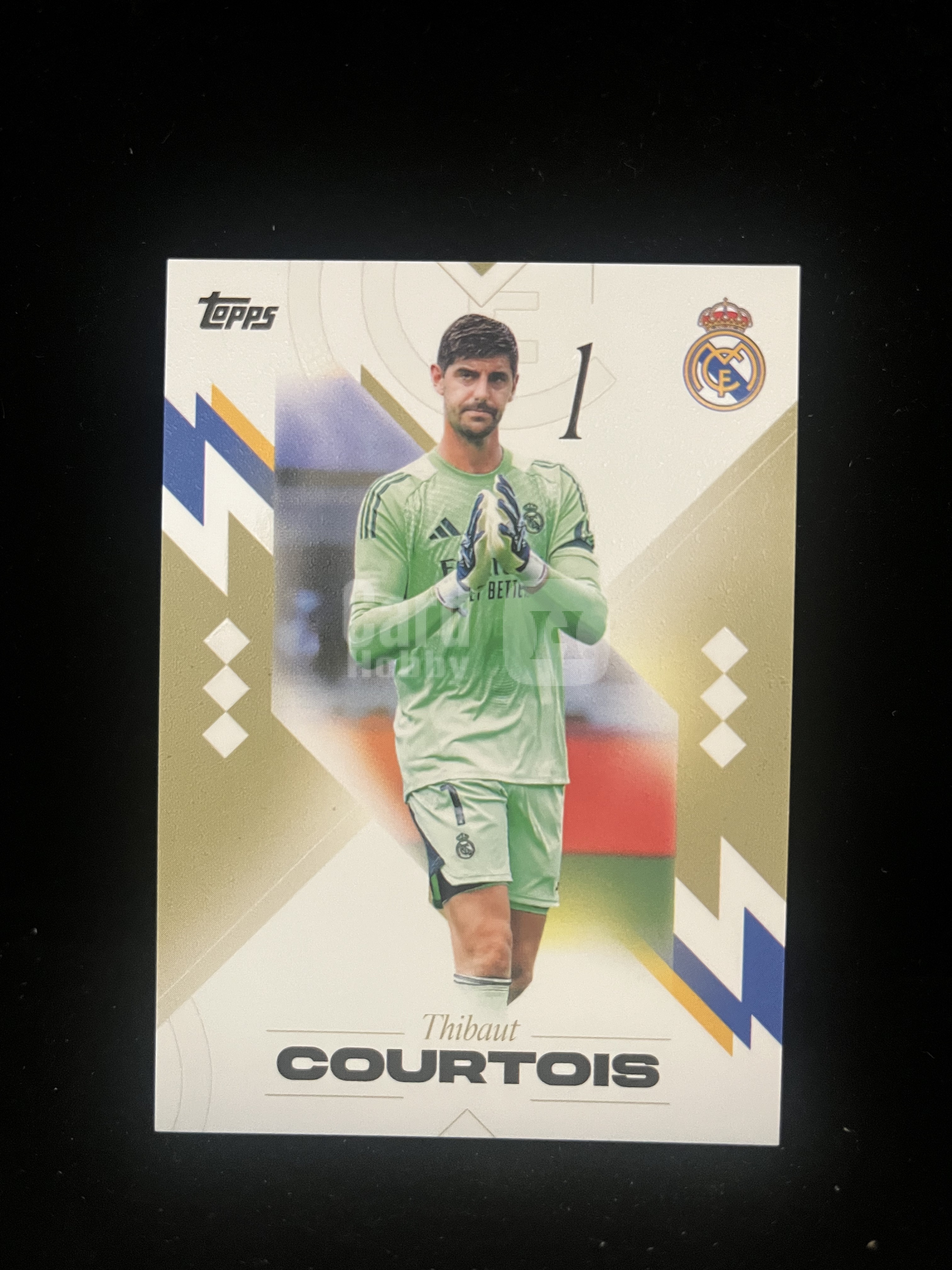 免费代拍 Topps Real Madrid Team Set 西甲 库尔图瓦 Thibaut Courtois 卡品如图#F133