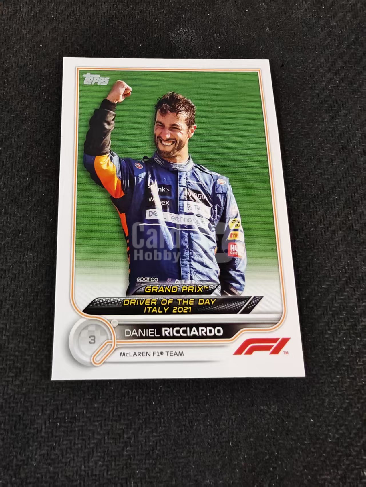 2022 Topps Chrome F1 Daniel Ricciardo 丹尼尔 里卡多 迈凯伦车队 划痕 边角瑕疵 @185