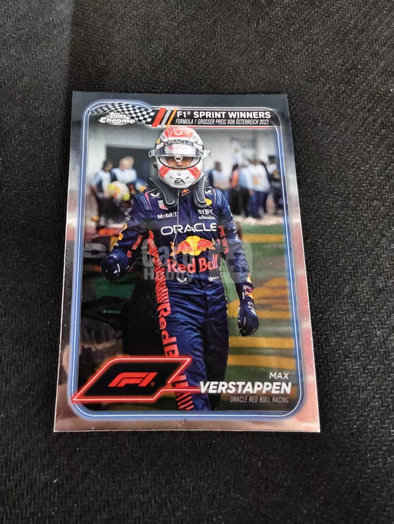 2024 Topps Chrome F1 Max Verstappen 维斯塔潘 红牛 划痕 边角瑕疵 #149