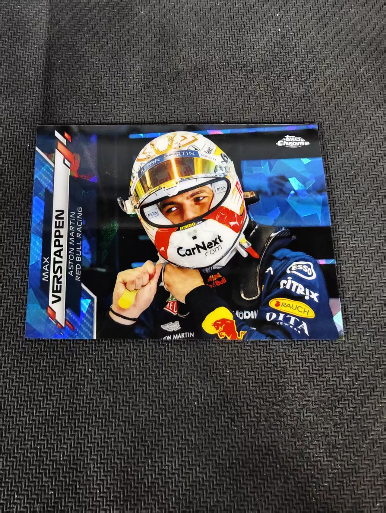 【汽水拍卖】2020 Topps Chrome F1 Max Verstappen 元年 方程式赛车 蓝宝石系列 马克斯 维斯塔潘 阿斯顿马丁 红牛车队 蓝碎冰折