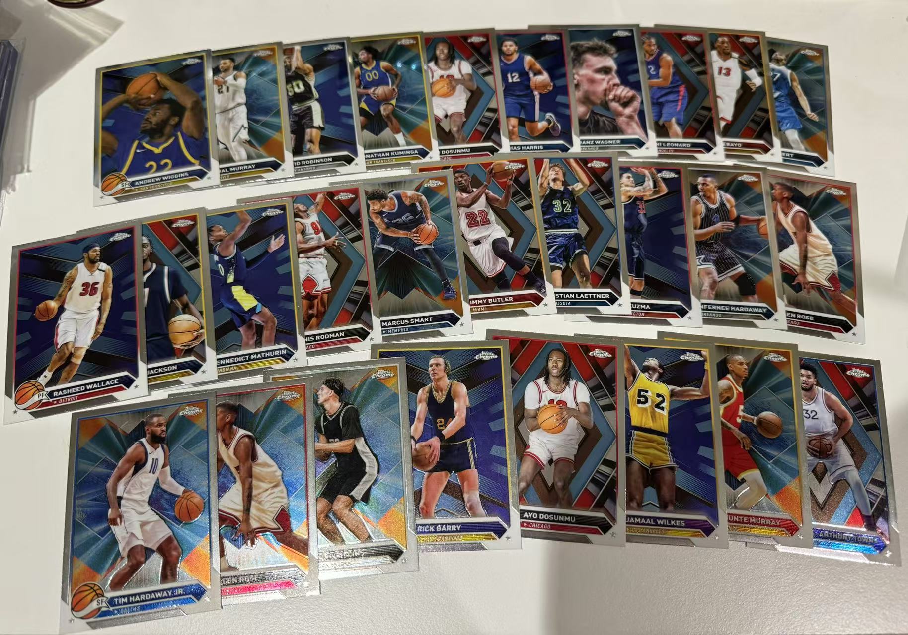 2023-24 Topps Chrome Franz Wagner 瓦格纳 伦纳德 阿德巴约 哈达威 巴特勒 库明加 罗德曼 威金斯 马图林 卡品如图 顾哥