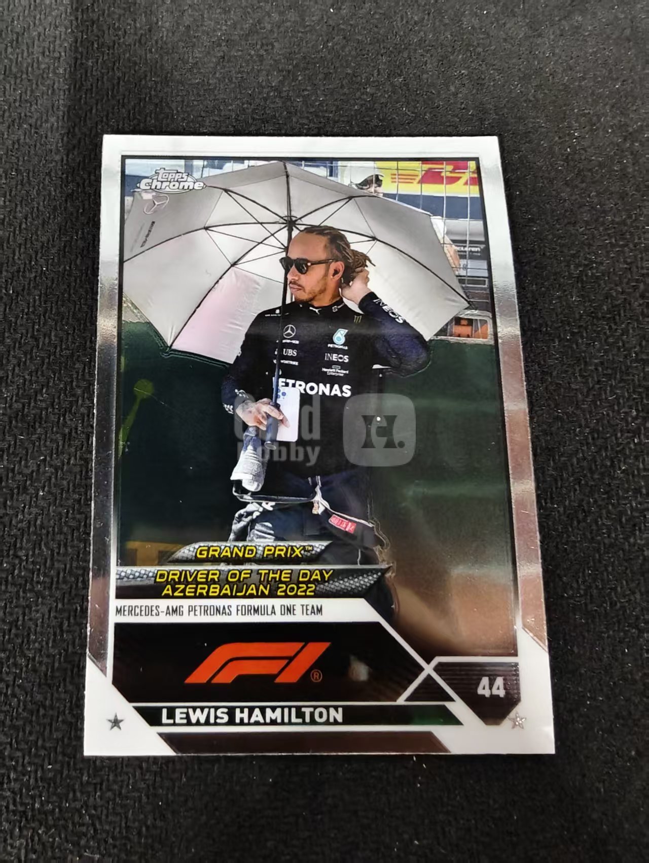 2023 Topps Chrome Lewis Hamilton F1 梅奔AMG 刘易斯 汉密尔顿 划痕 边角瑕疵 #173
