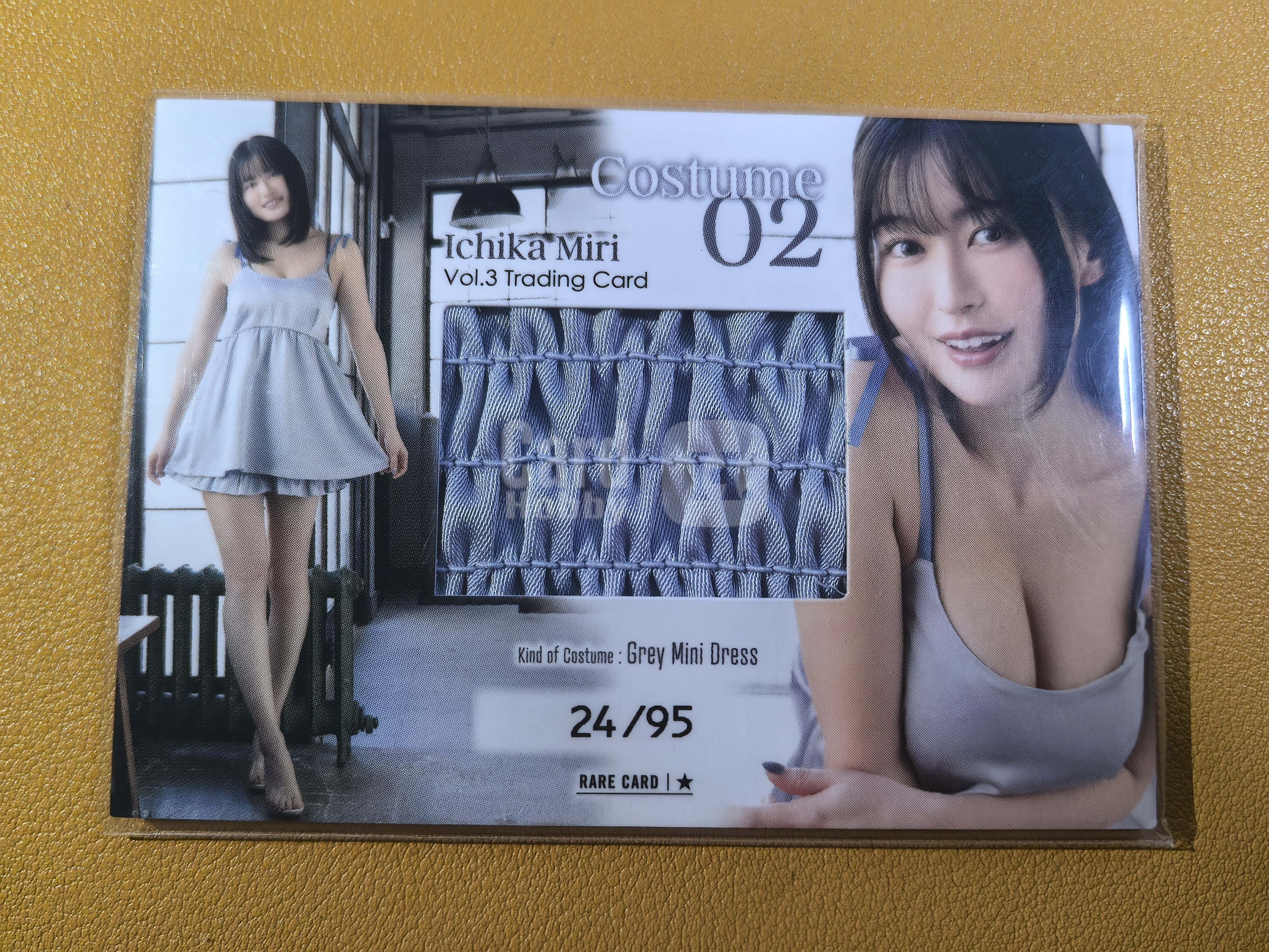 HITS偶像女星艺人【日本直购】未梨一花 95编物料卡 实卡超好看绝版稀有写真偶像明星美女车模特妹卡