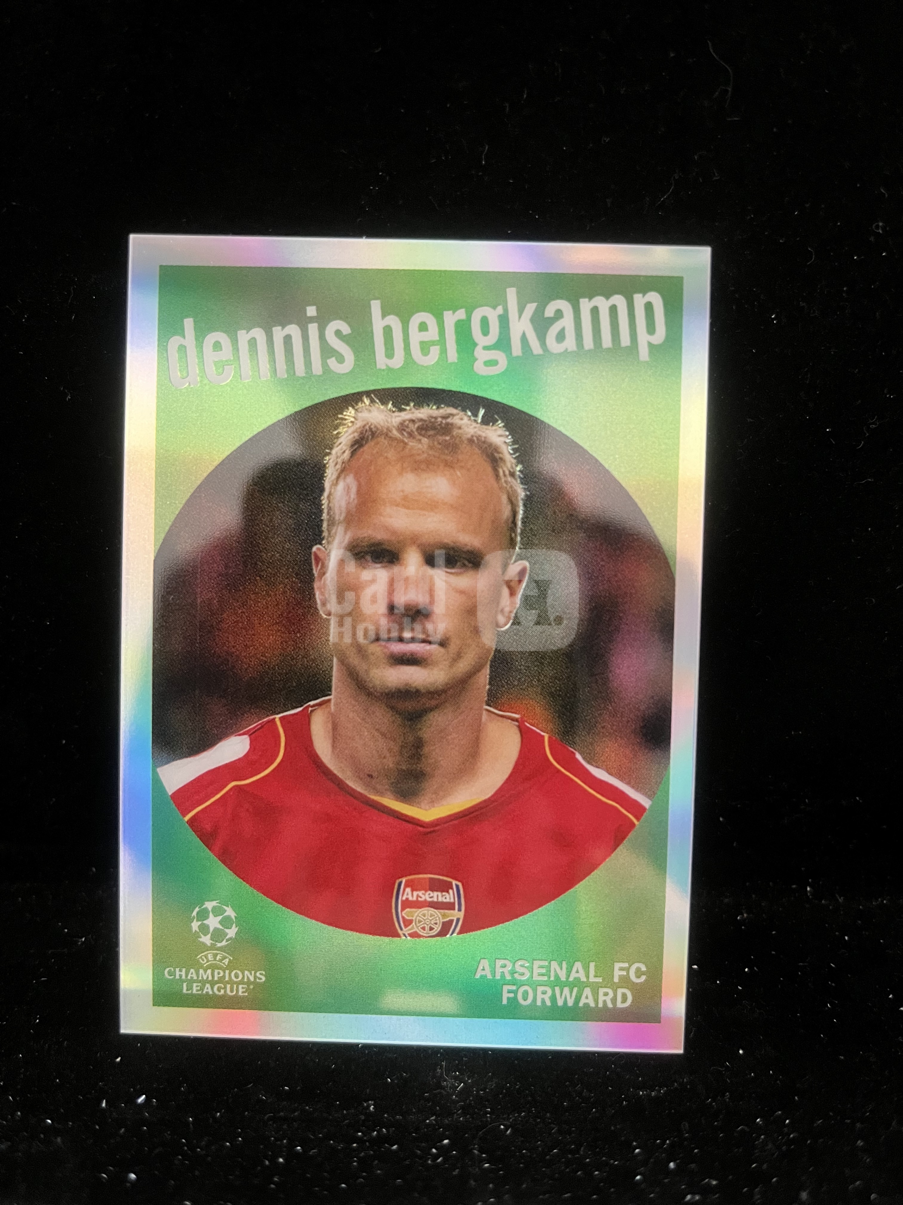 免费代拍 2023 Topps Chrome 欧冠 博格坎普 Dennis Bergkamp 折射 卡品如图#D542