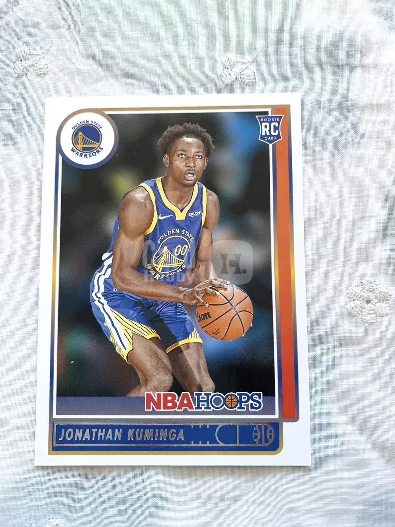 2021-22 Panini NBA Hoops Jonathan Kuminga RC 新秀 勇士 乔纳森 库明加 base 库里队友 飒飒