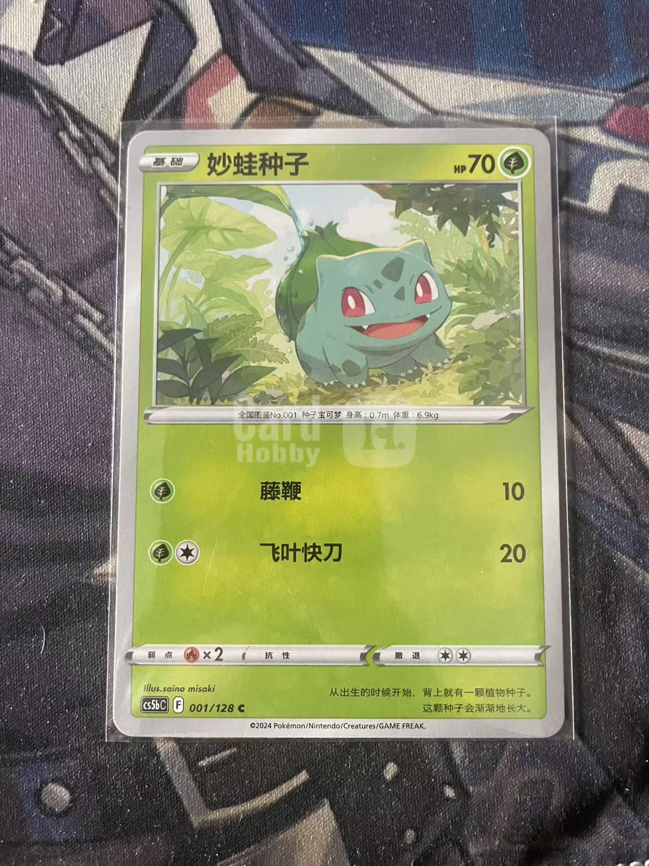 2024 Pokemon TCG 1 妙蛙种子 chs 宝可梦 简中 木水拍卖 204
