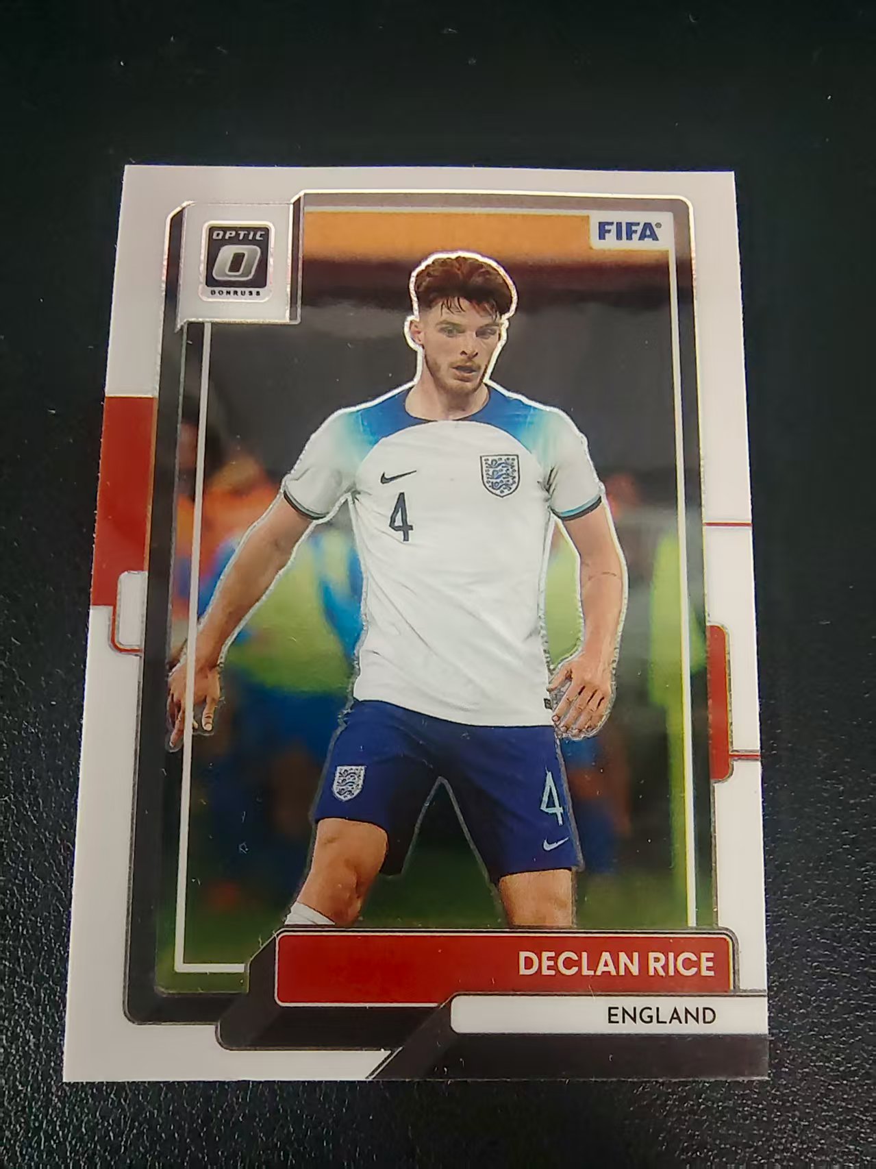【可合并,不累计】2022-23 Panini Donruss Declan Rice 杜蕾斯 莱斯 英格兰 FIFA 划痕 边角瑕疵 #27