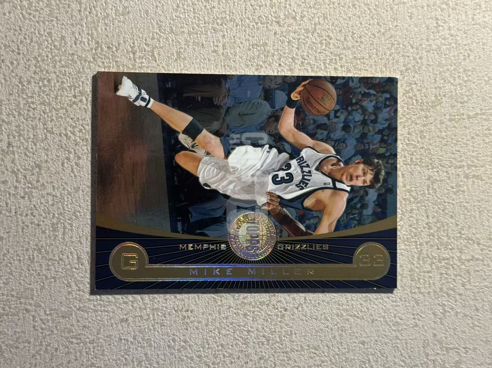 2006 Topps First Row Mike Miller 灰熊 名宿 迈克 米勒 15/325编 折射 稀有带编老卡 经典选图 老卡微瑕 收藏必备